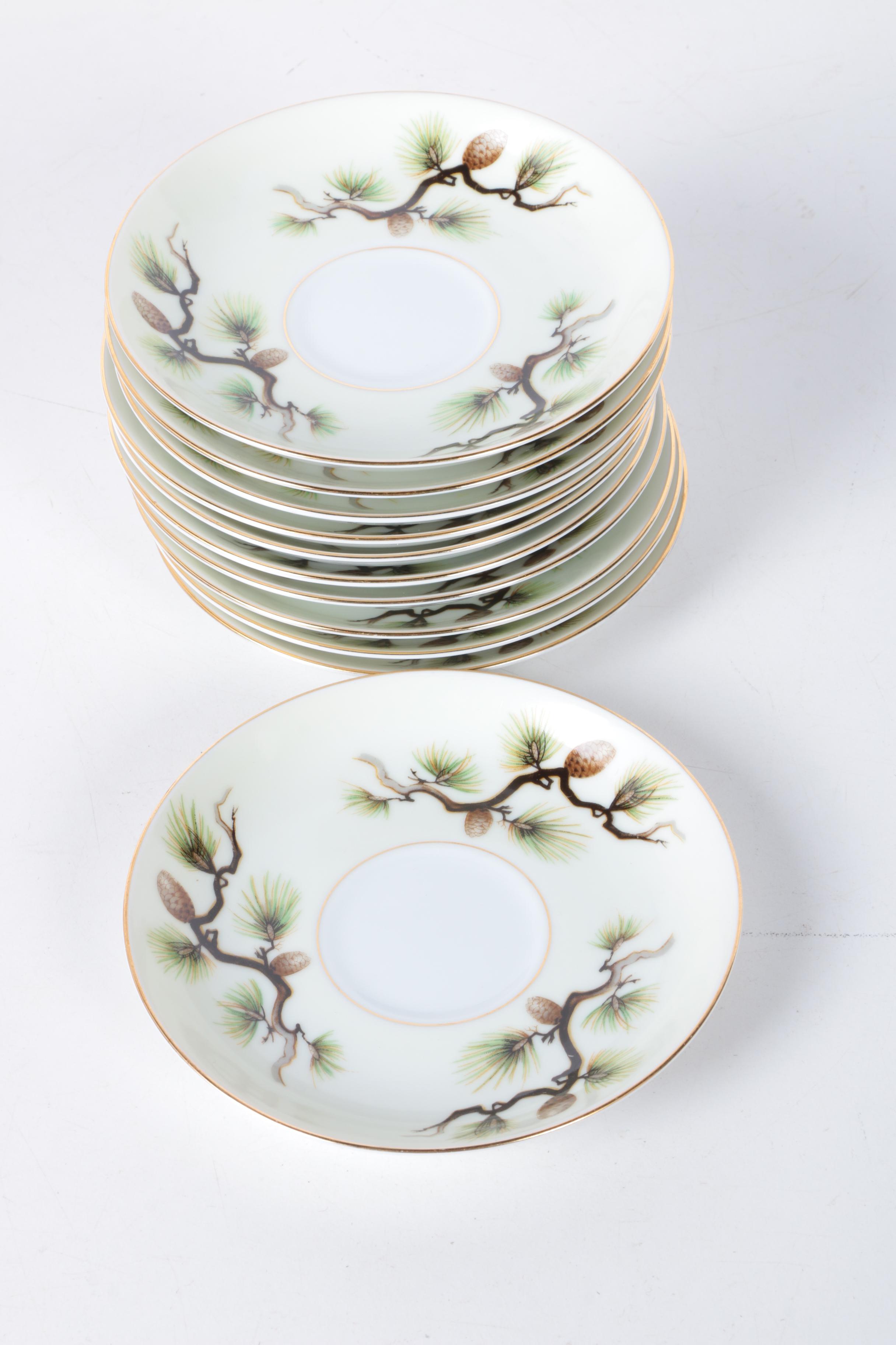 Mid Century Narumi "Shasta Pine" Tableware