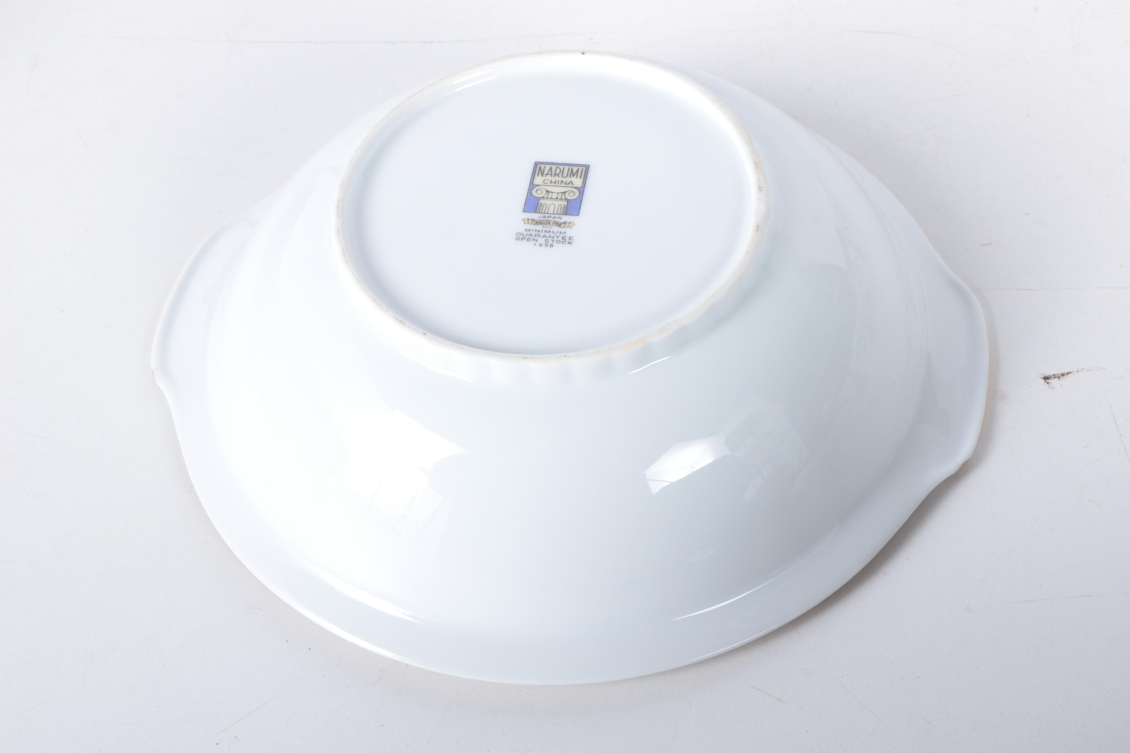 Mid Century Narumi "Shasta Pine" Tableware