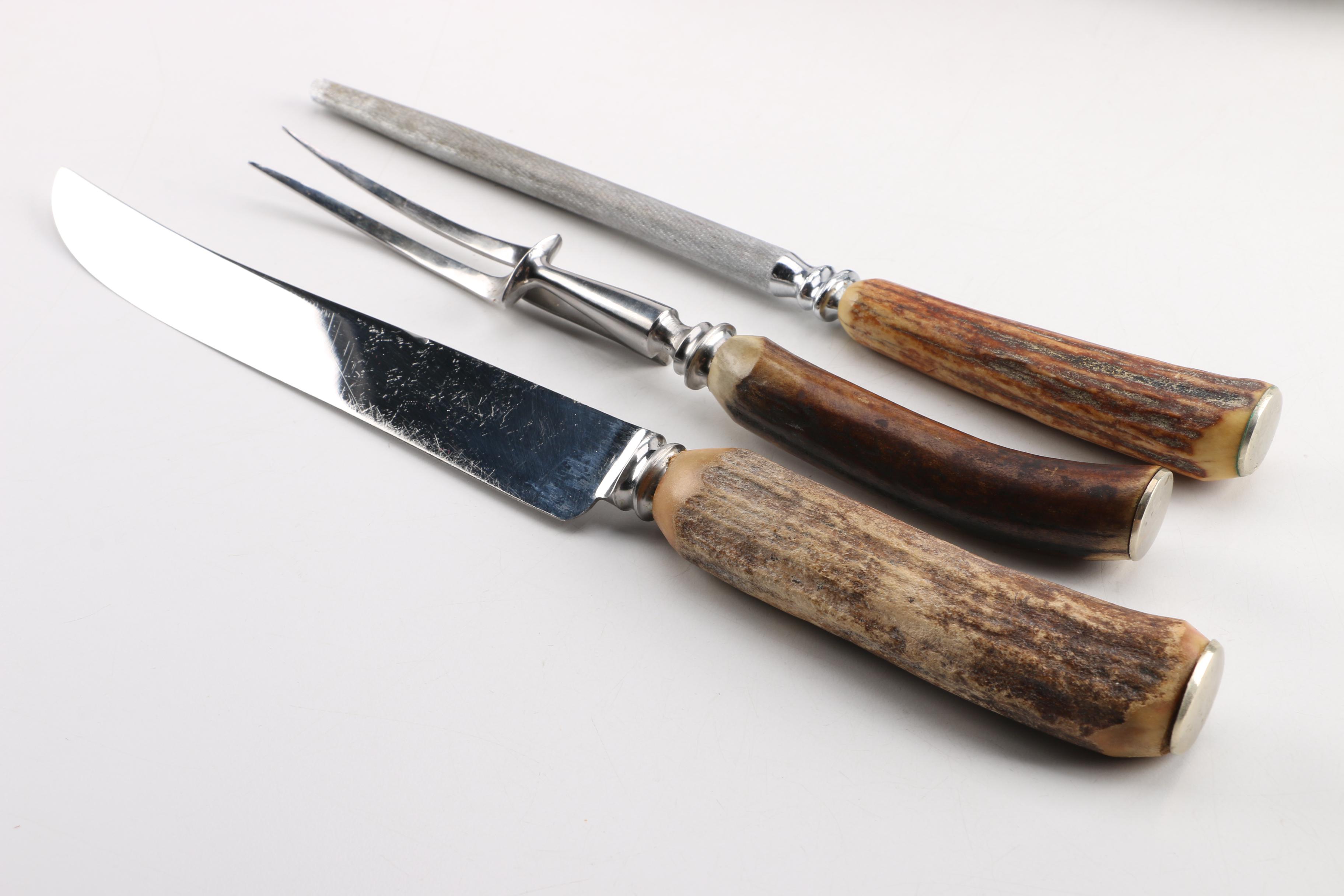 Vintage Jordon Marsh Co. Carving Set