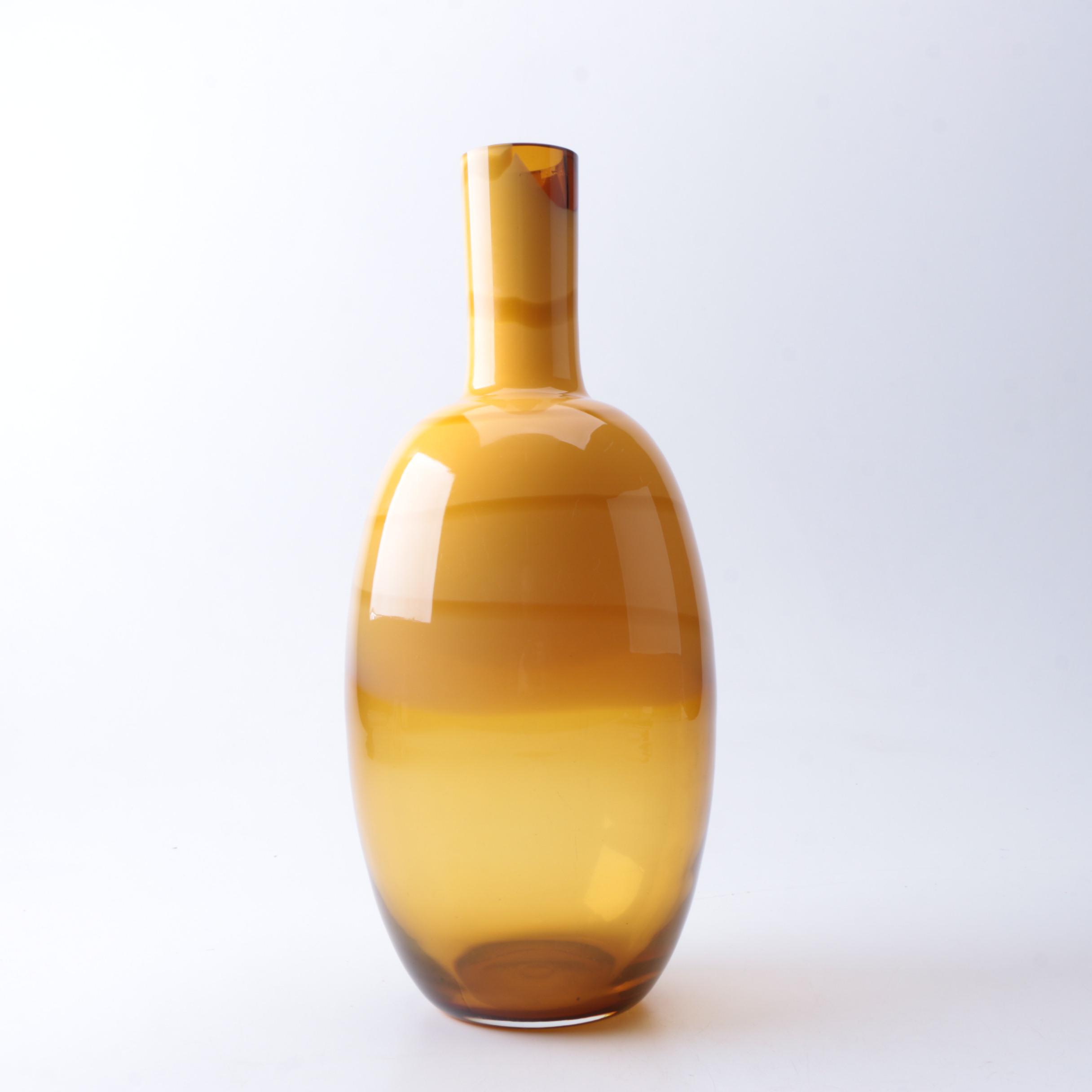 Handcrafted Sasaki Crystal Vase