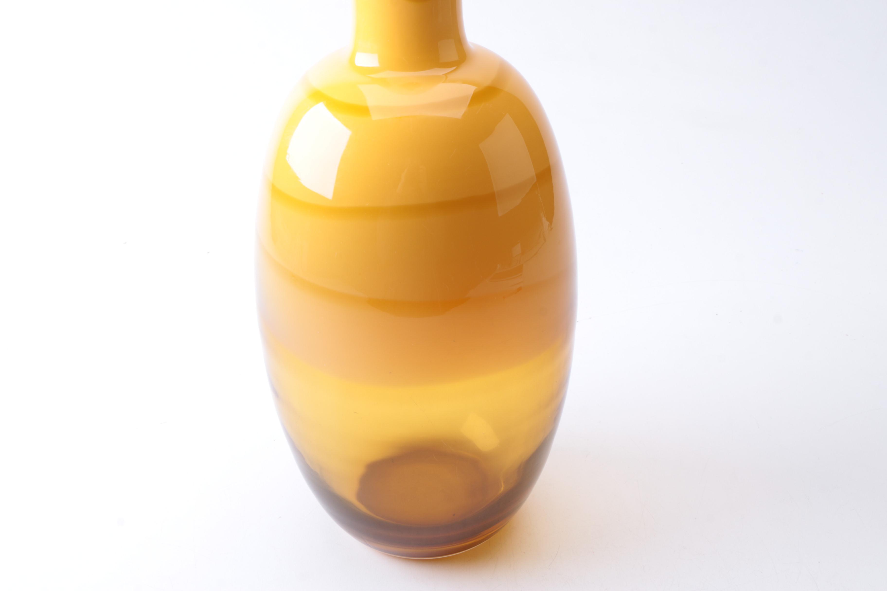 Handcrafted Sasaki Crystal Vase