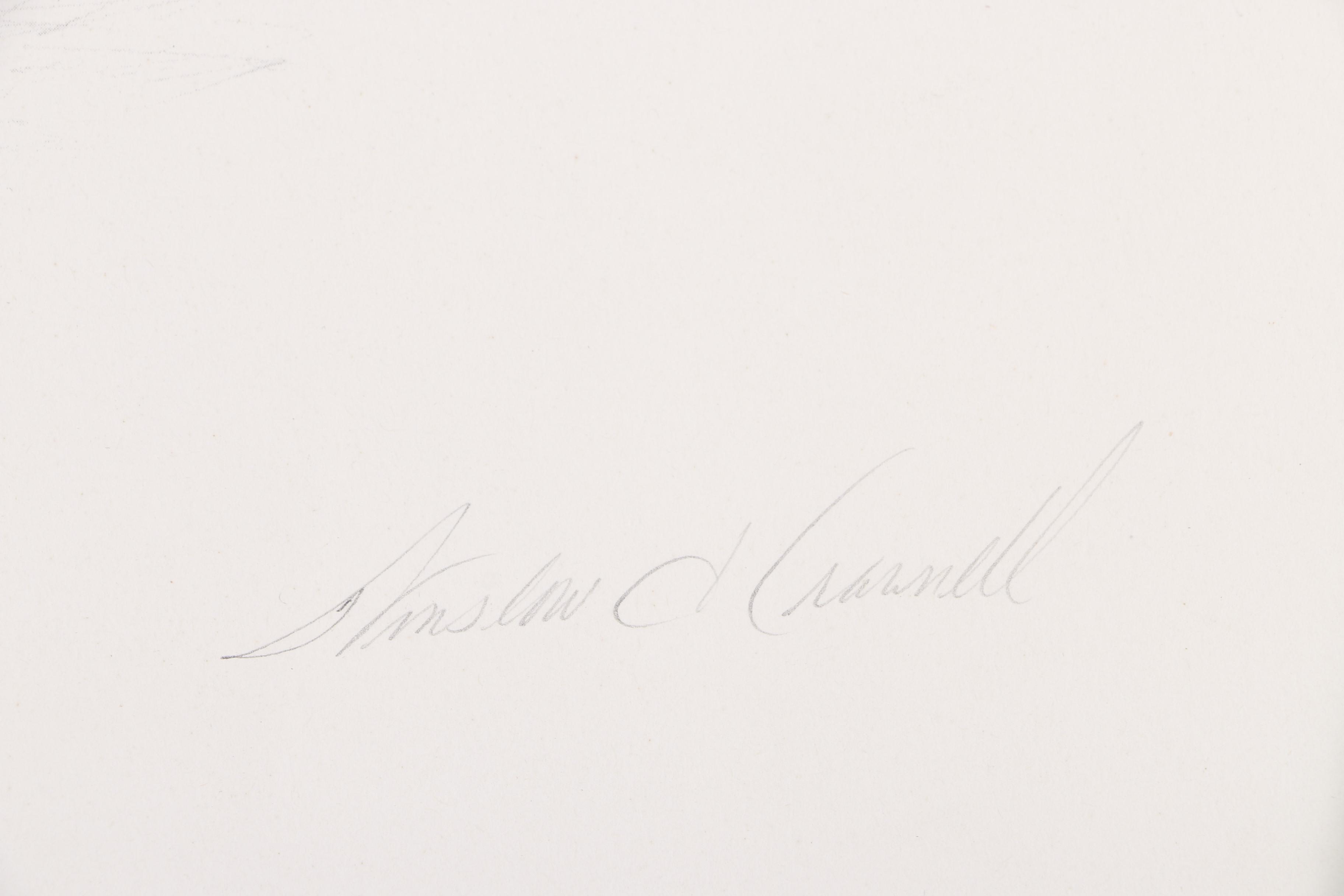 Offset Halftone Lithographs Featuring Winslow Crannell