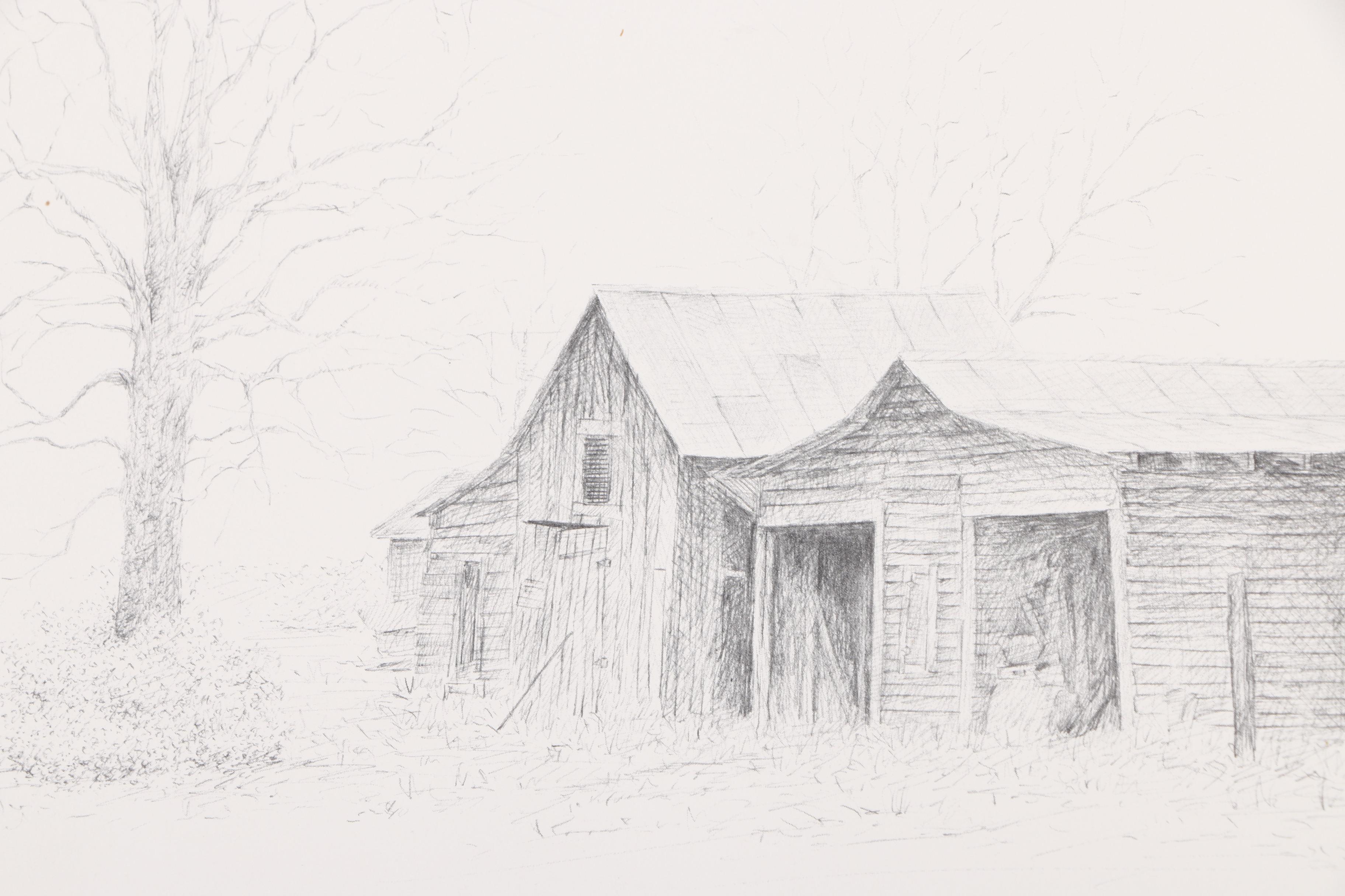 Offset Halftone Lithographs Featuring Winslow Crannell