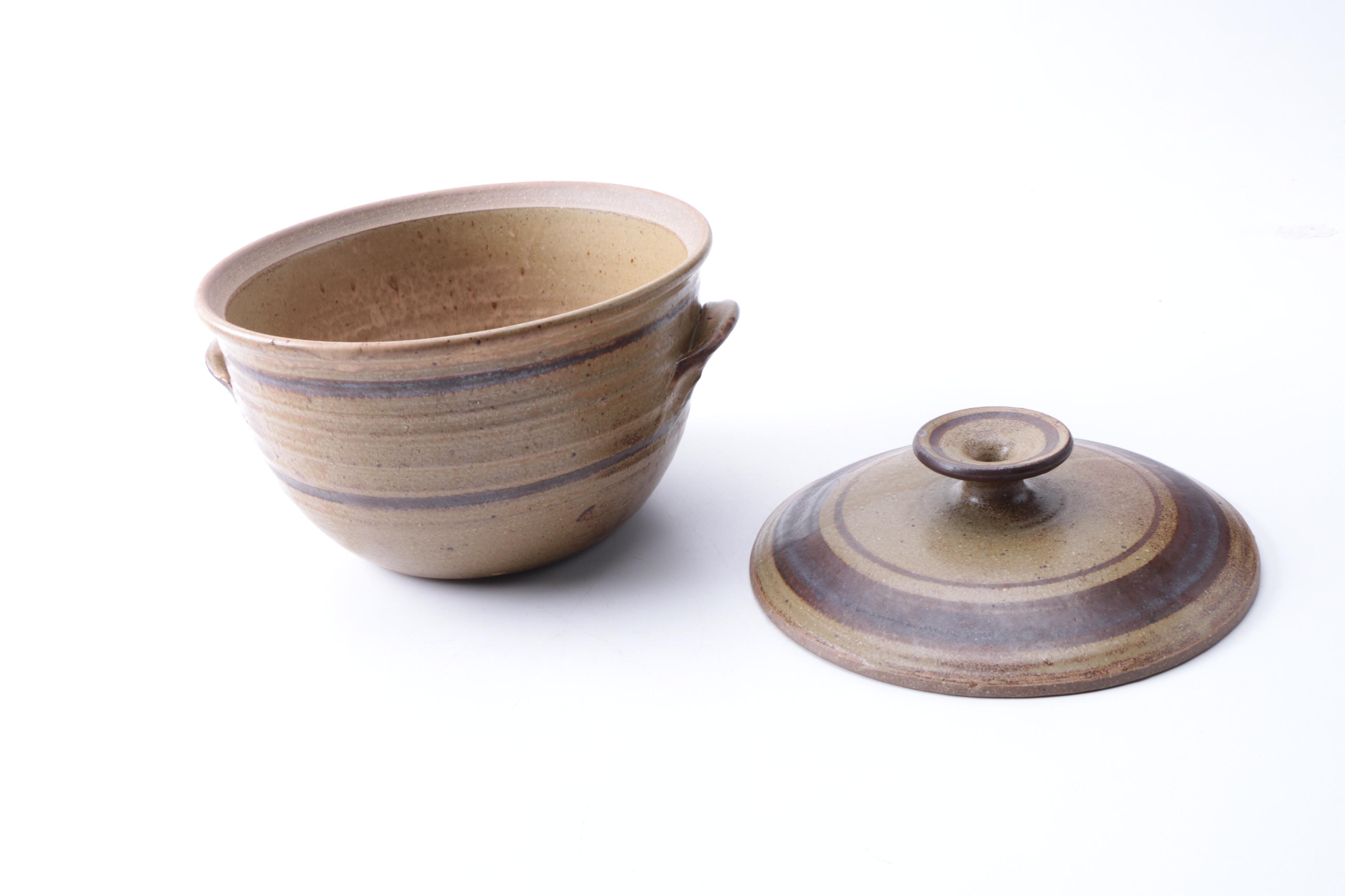 Hand Thrown Stoneware Serving Items
