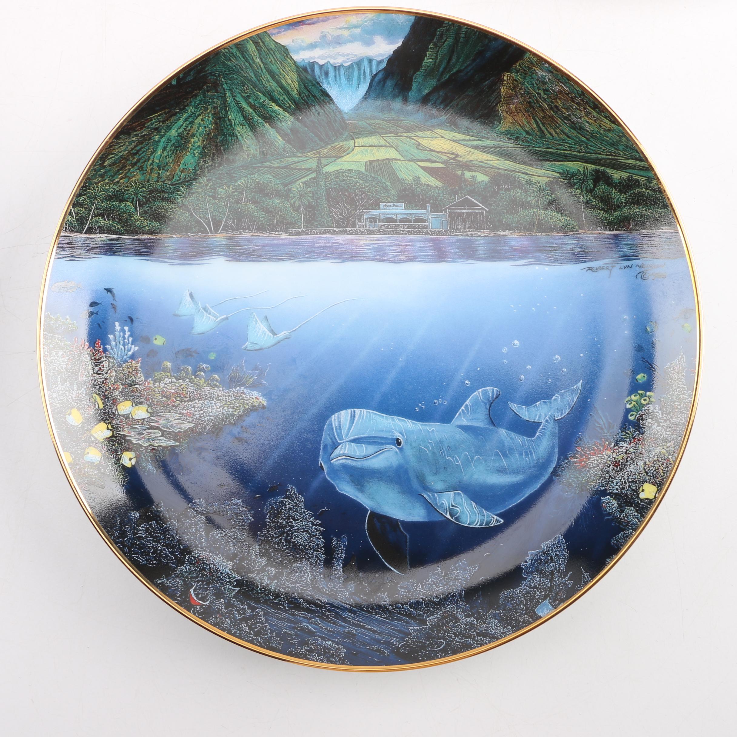 Robert Lyn Nelson "Underwater Paradise" Plates