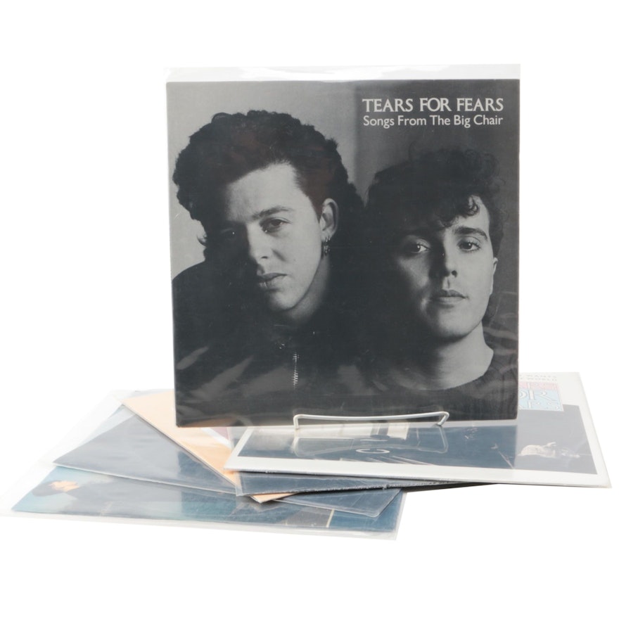 Tears For Fears LPs and 12" Singles Including "Songs From The Big Chair"