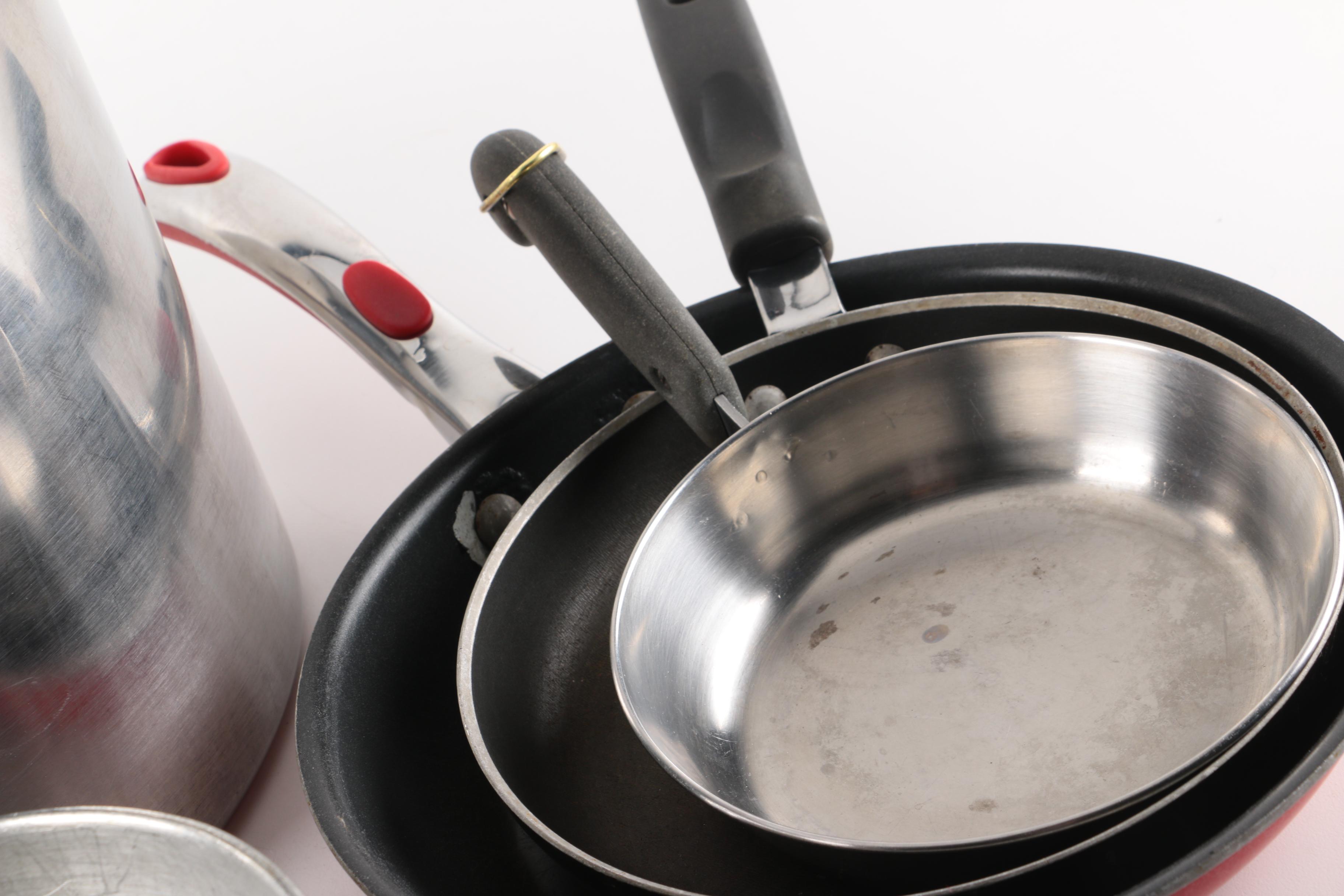 Cookware Including Copper Clad Roaster Made in France