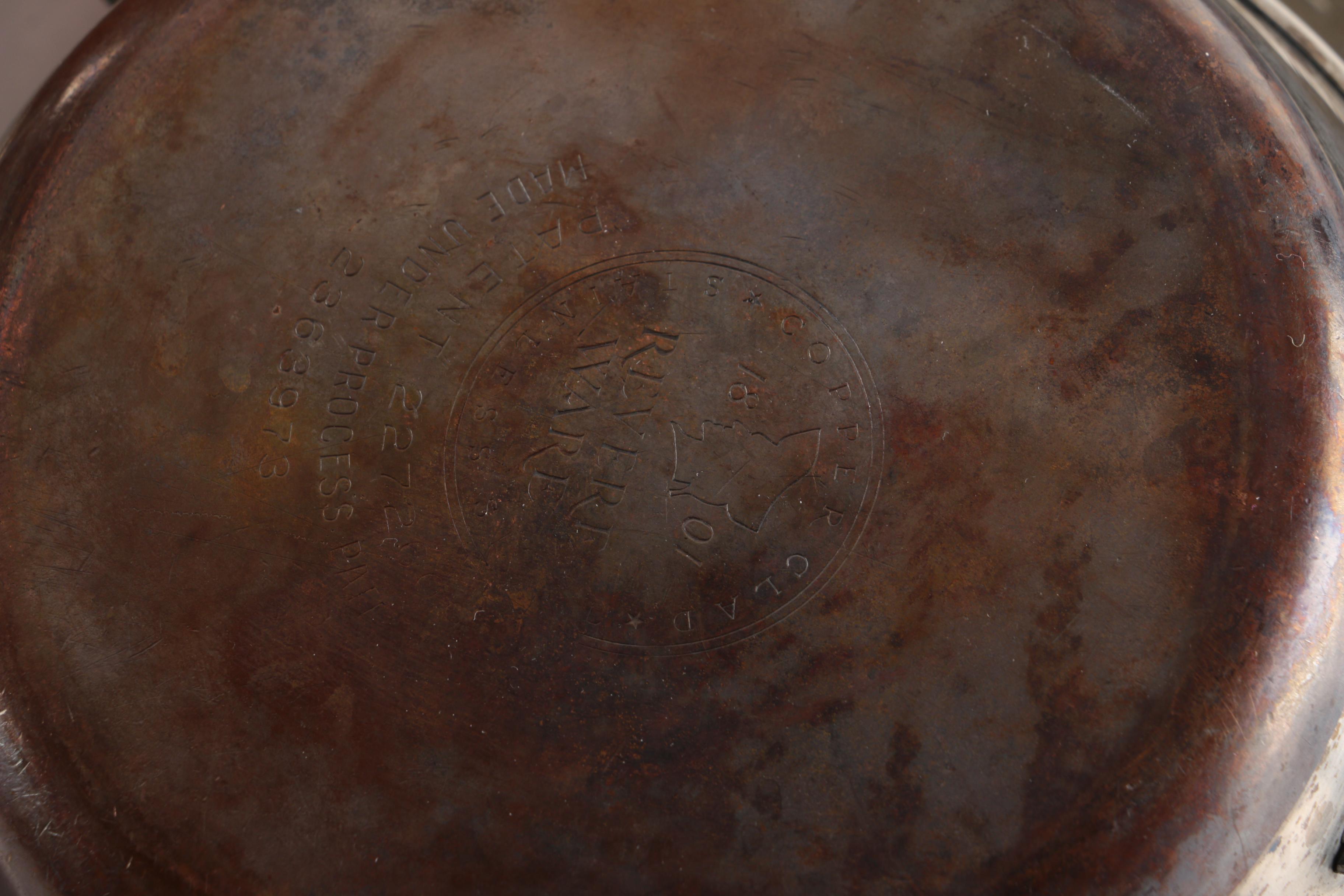 Cookware Including Copper Clad Roaster Made in France