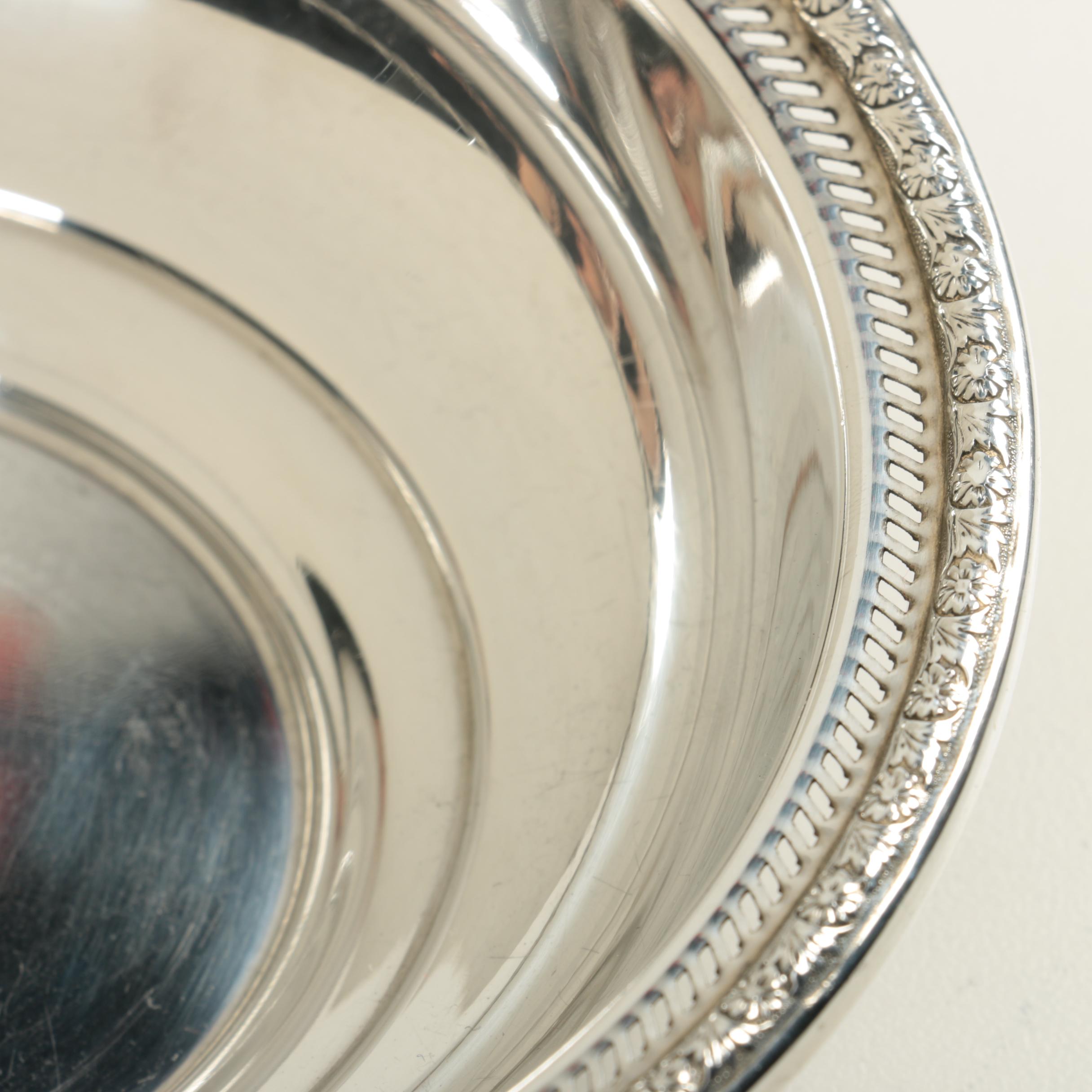 1884 Dominick & Haff Sterling Chased Pitcher with Sterling Bowl