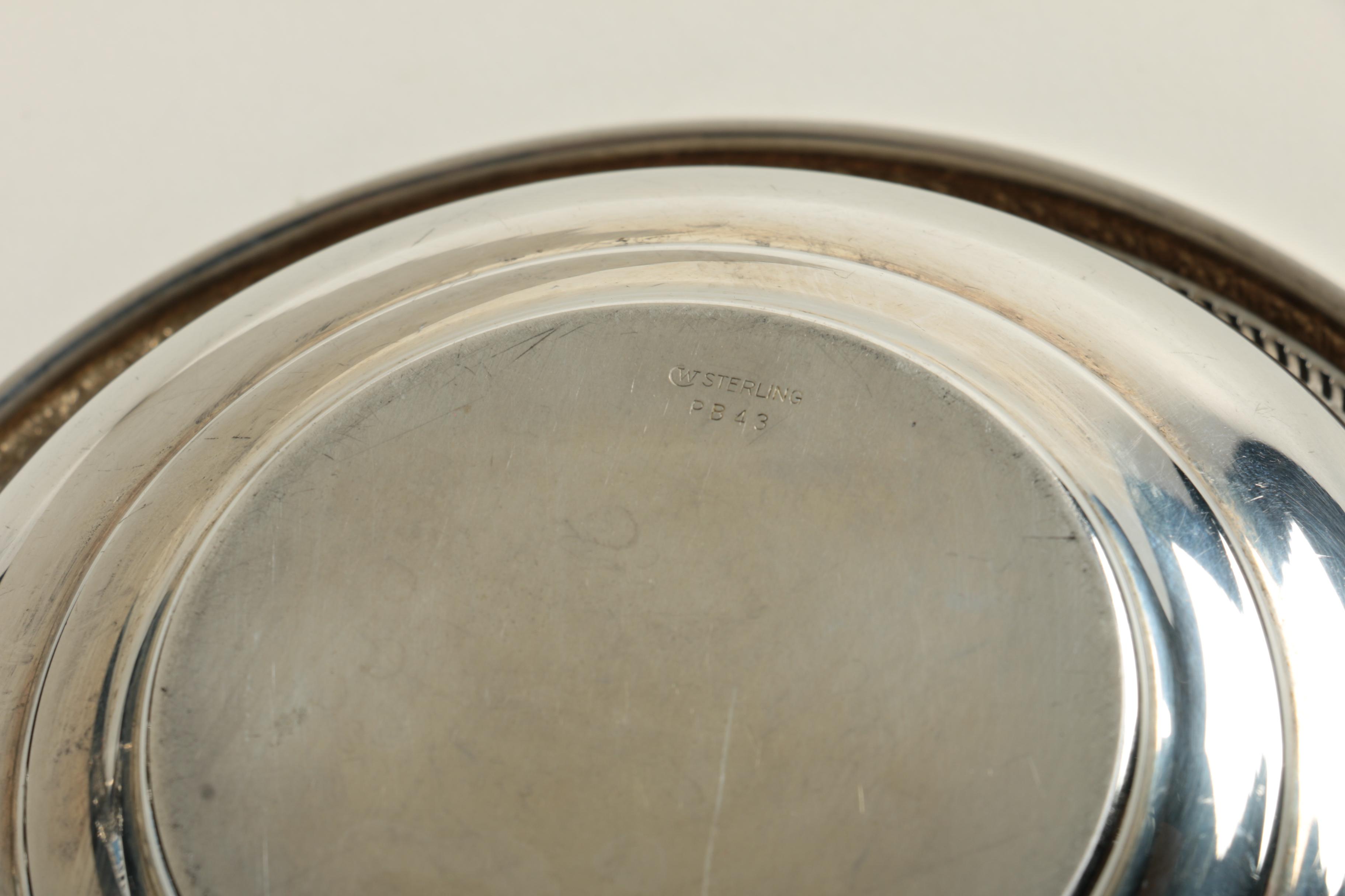 1884 Dominick & Haff Sterling Chased Pitcher with Sterling Bowl