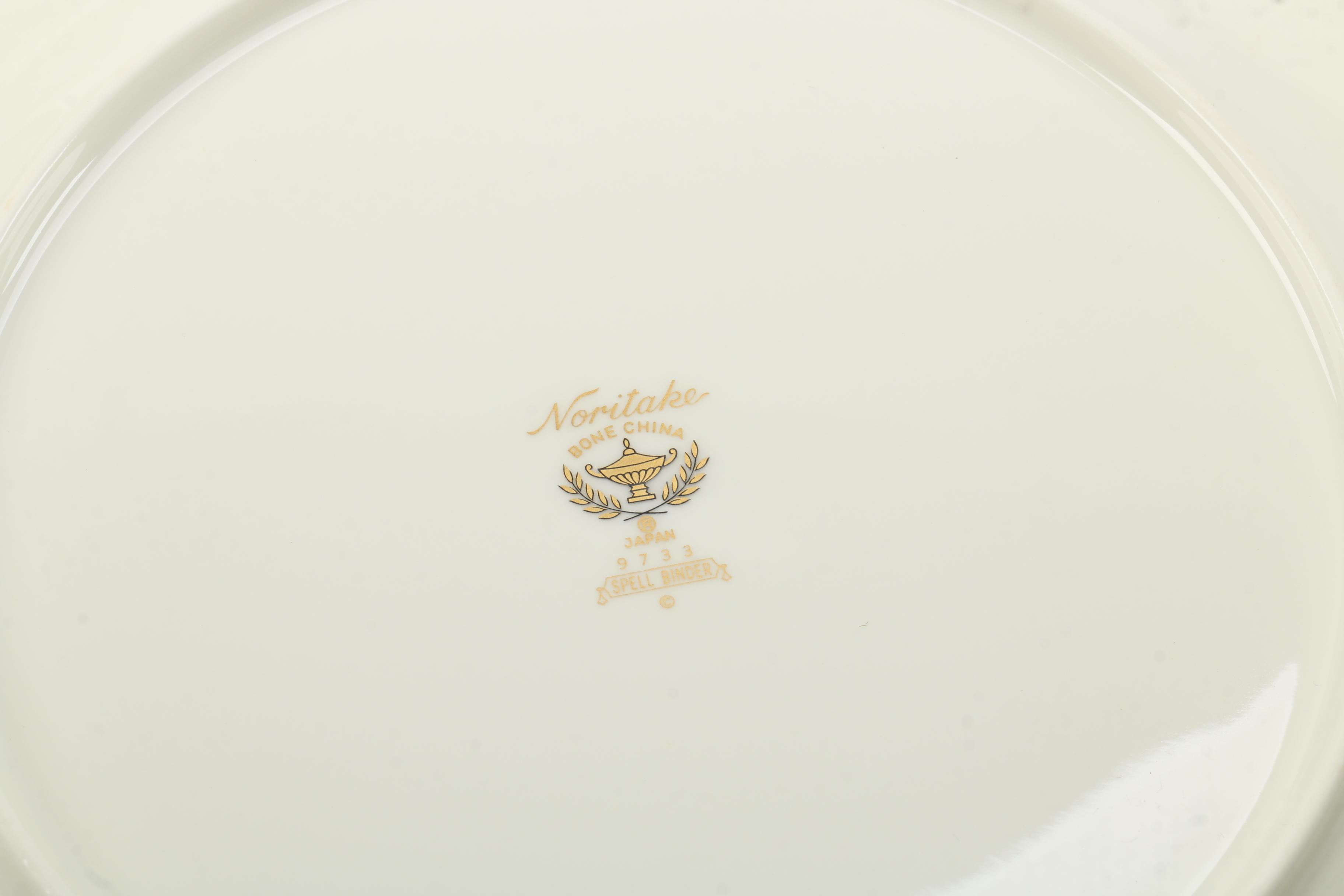 Vintage Noritake "Spell Binder" Bone China Tableware