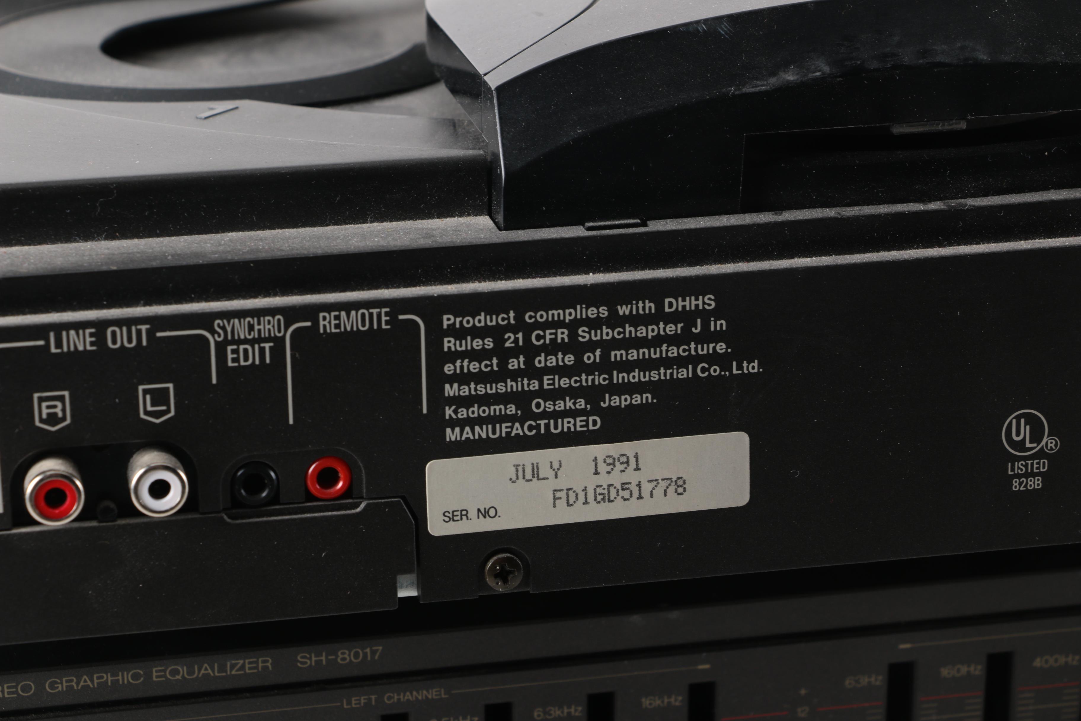 Technics Stereo Components