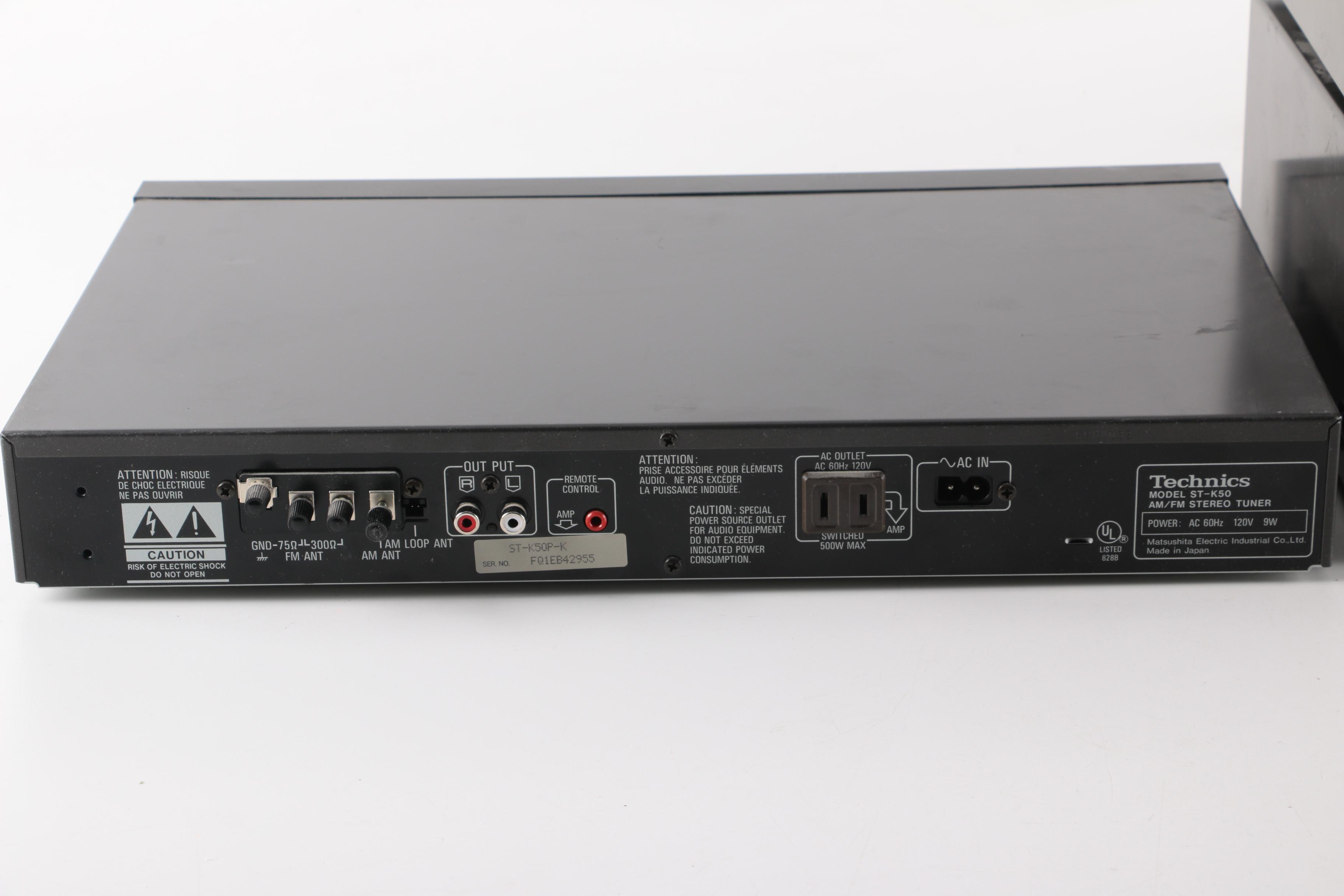 Technics Stereo Components