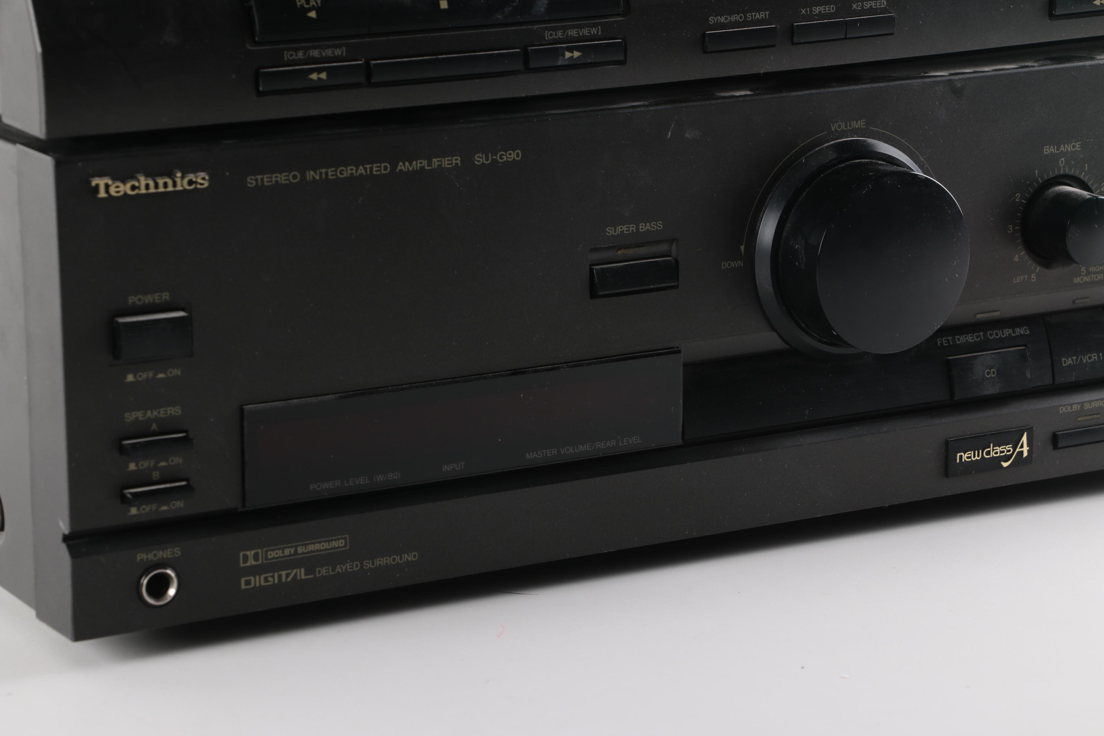Technics Stereo Components