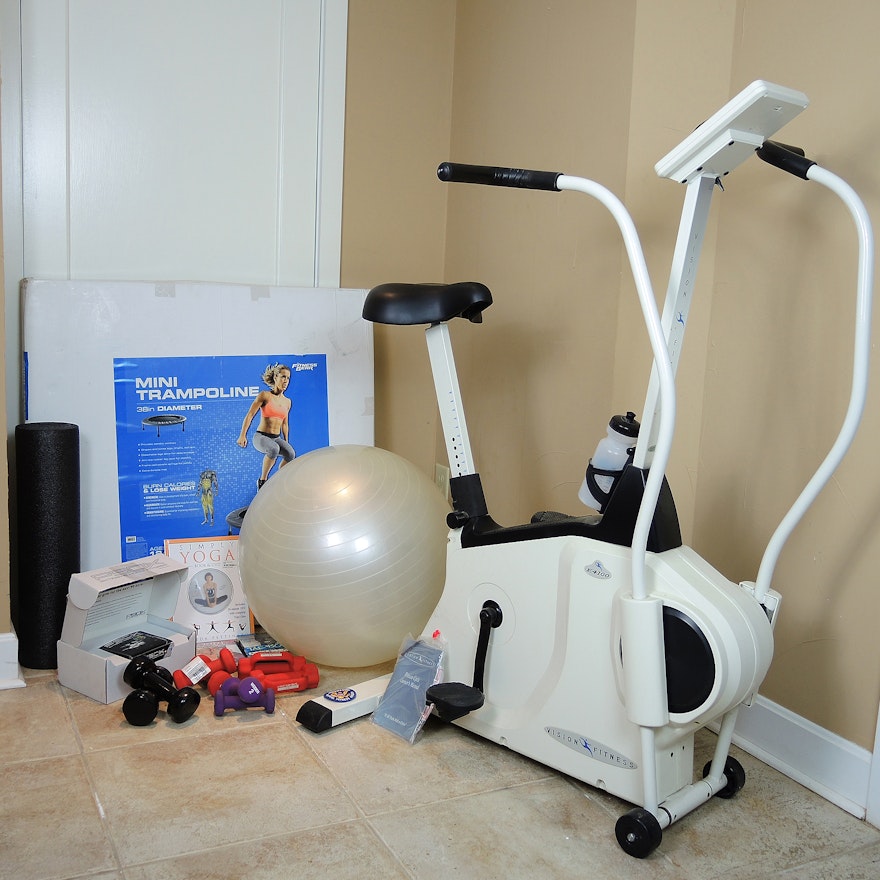 Vision Fitness E4100 Cycle Trainer and Fitness Equipment