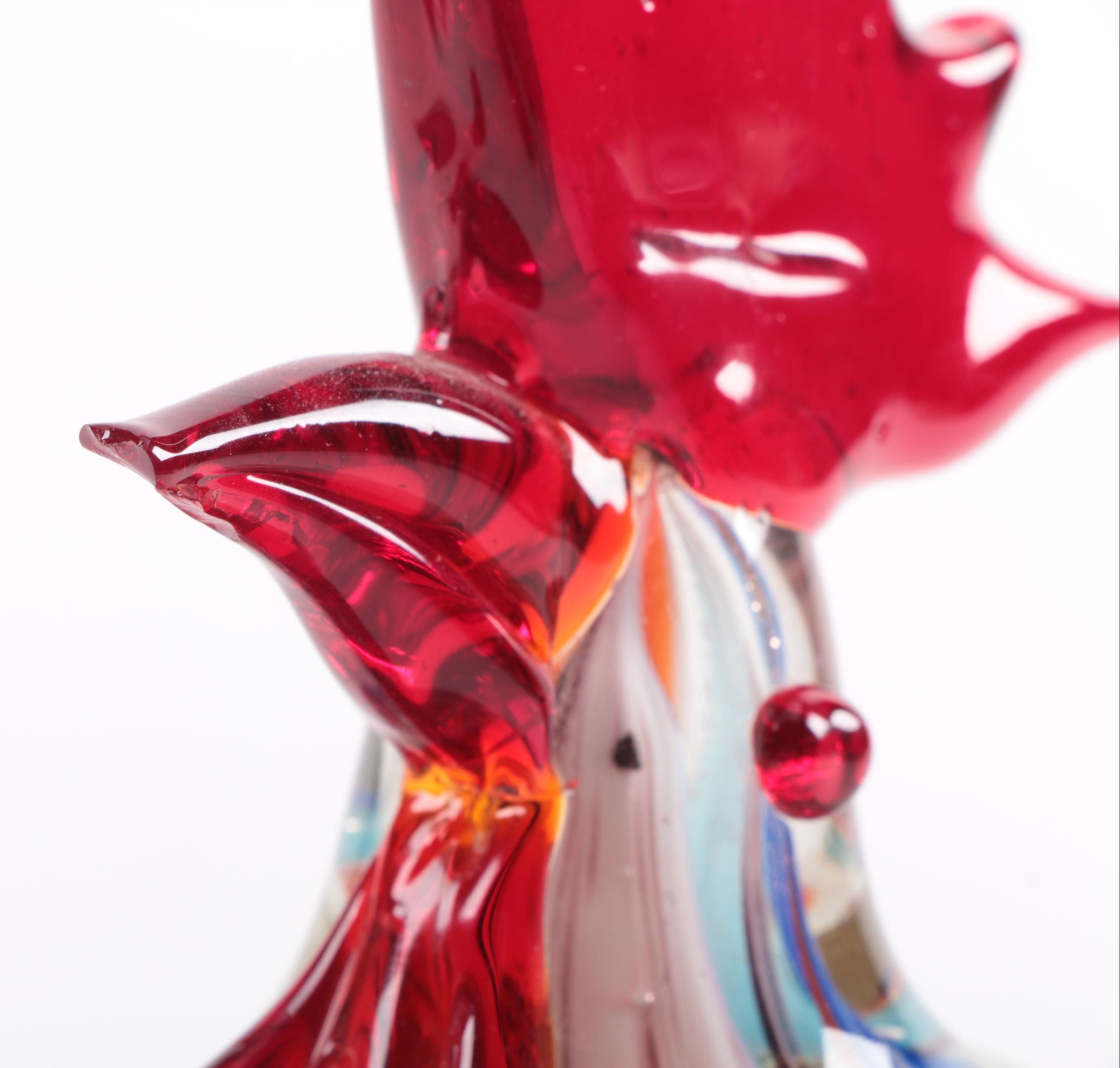 Blown Glass Roosters