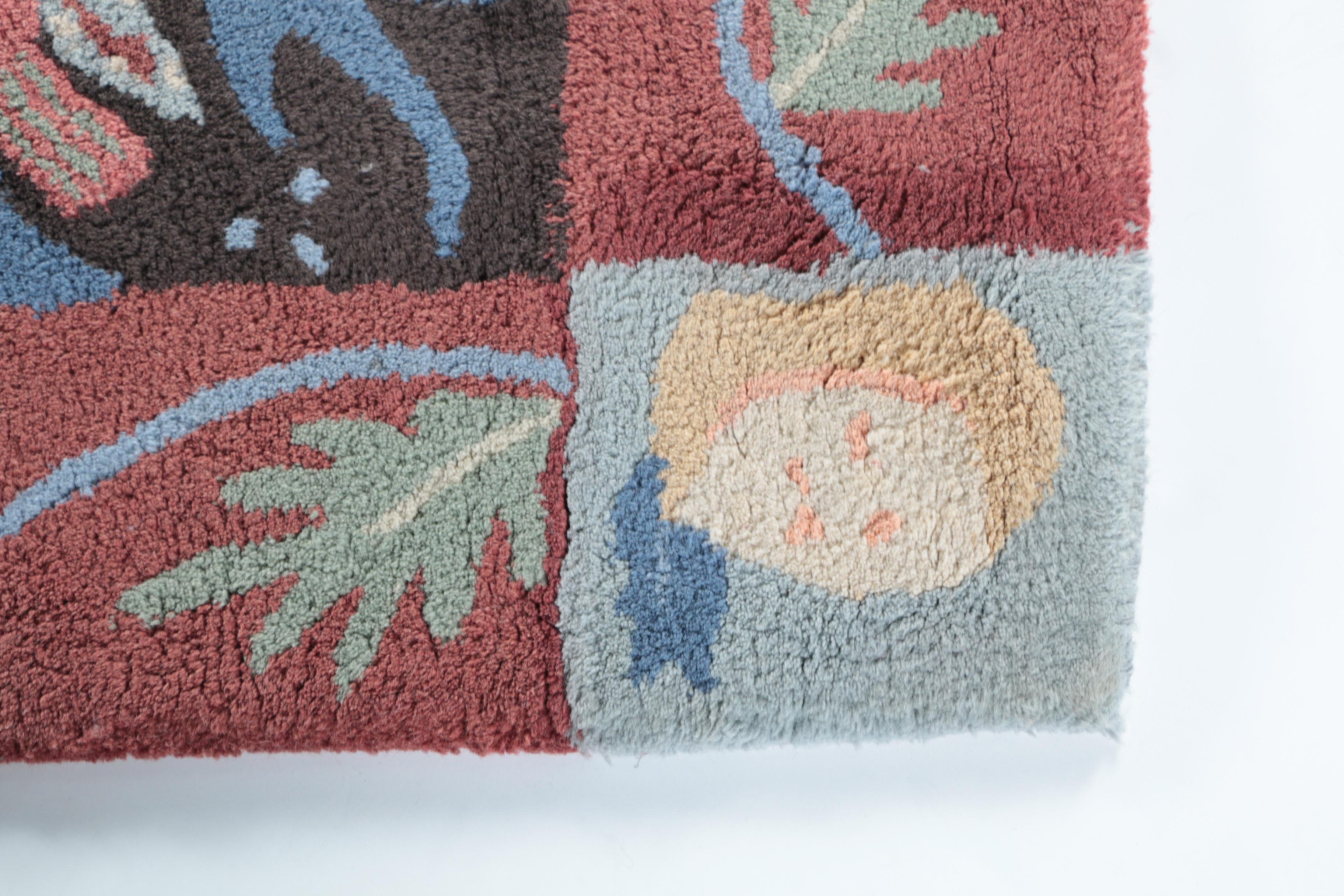 Hand-Tufted Susan Sargent Pictorial Area Rug