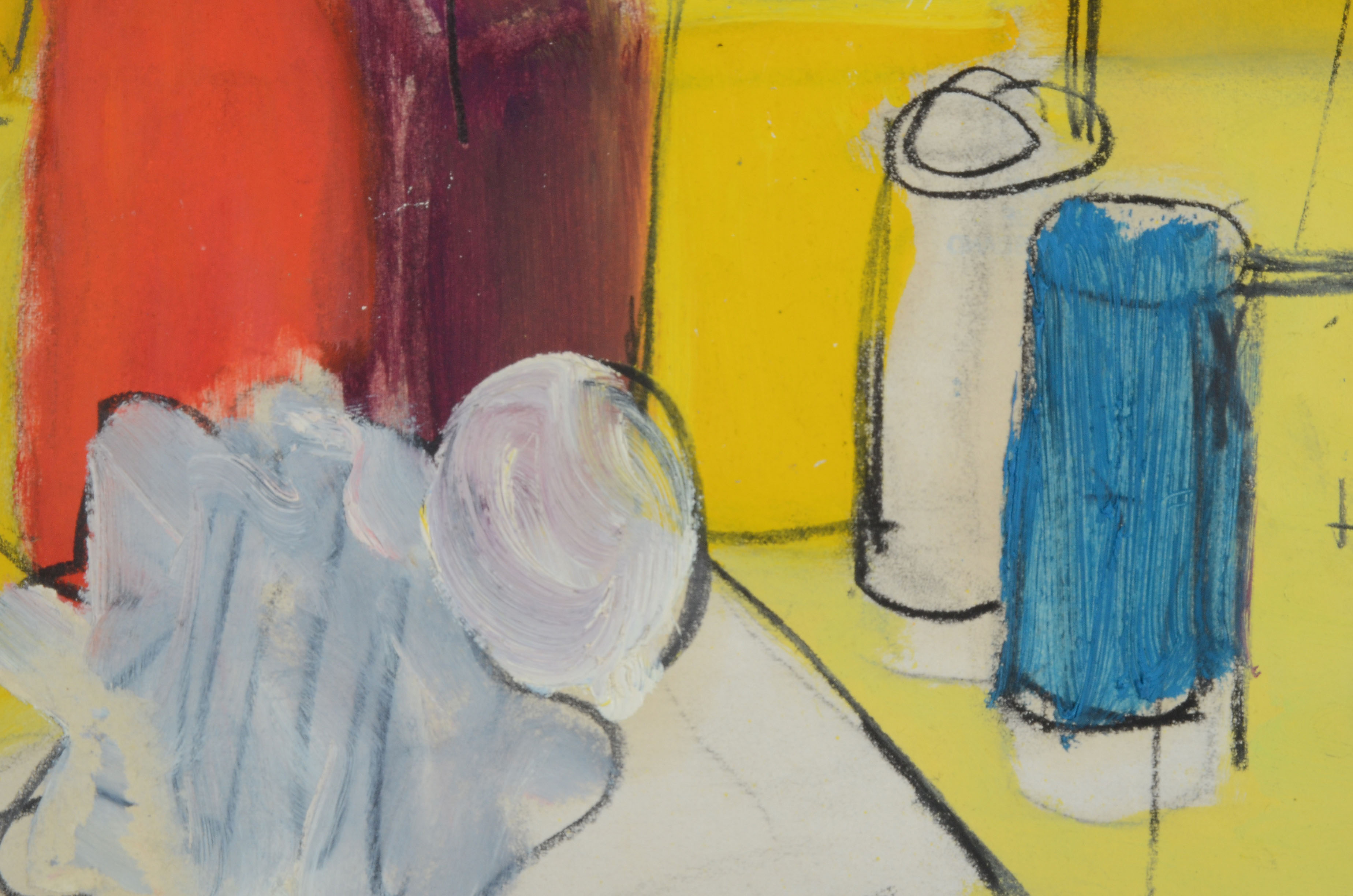 Paul Chidlaw Collection of Abstract Still Life Paintings on Paper