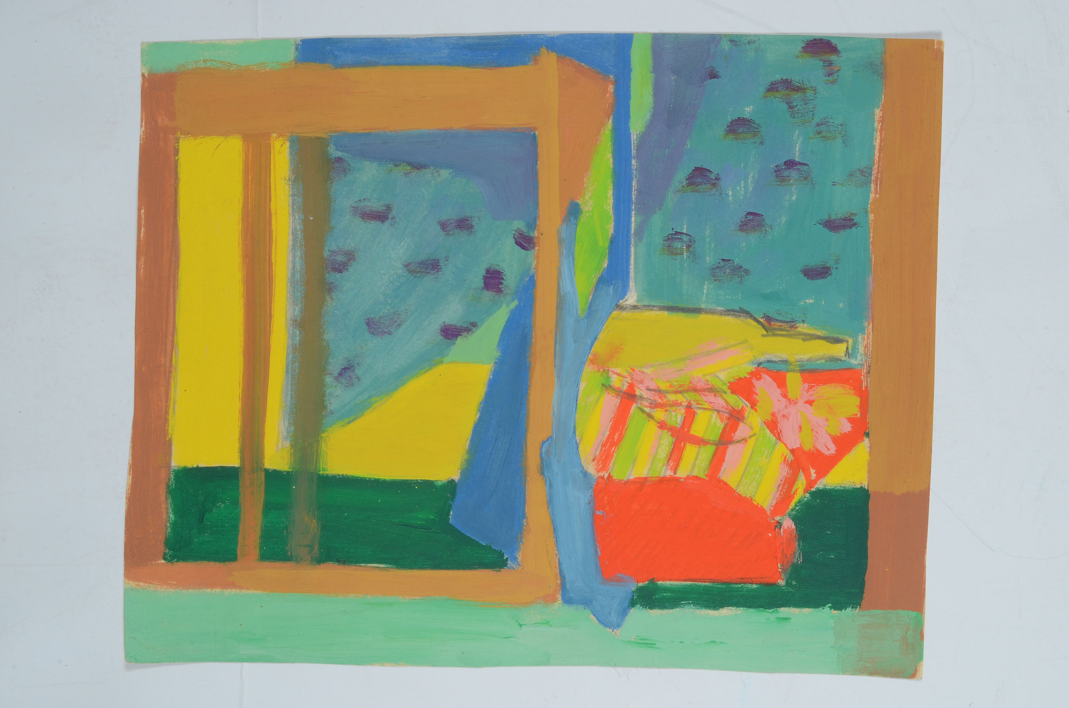 Paul Chidlaw Collection of Abstract Still Life Paintings on Paper