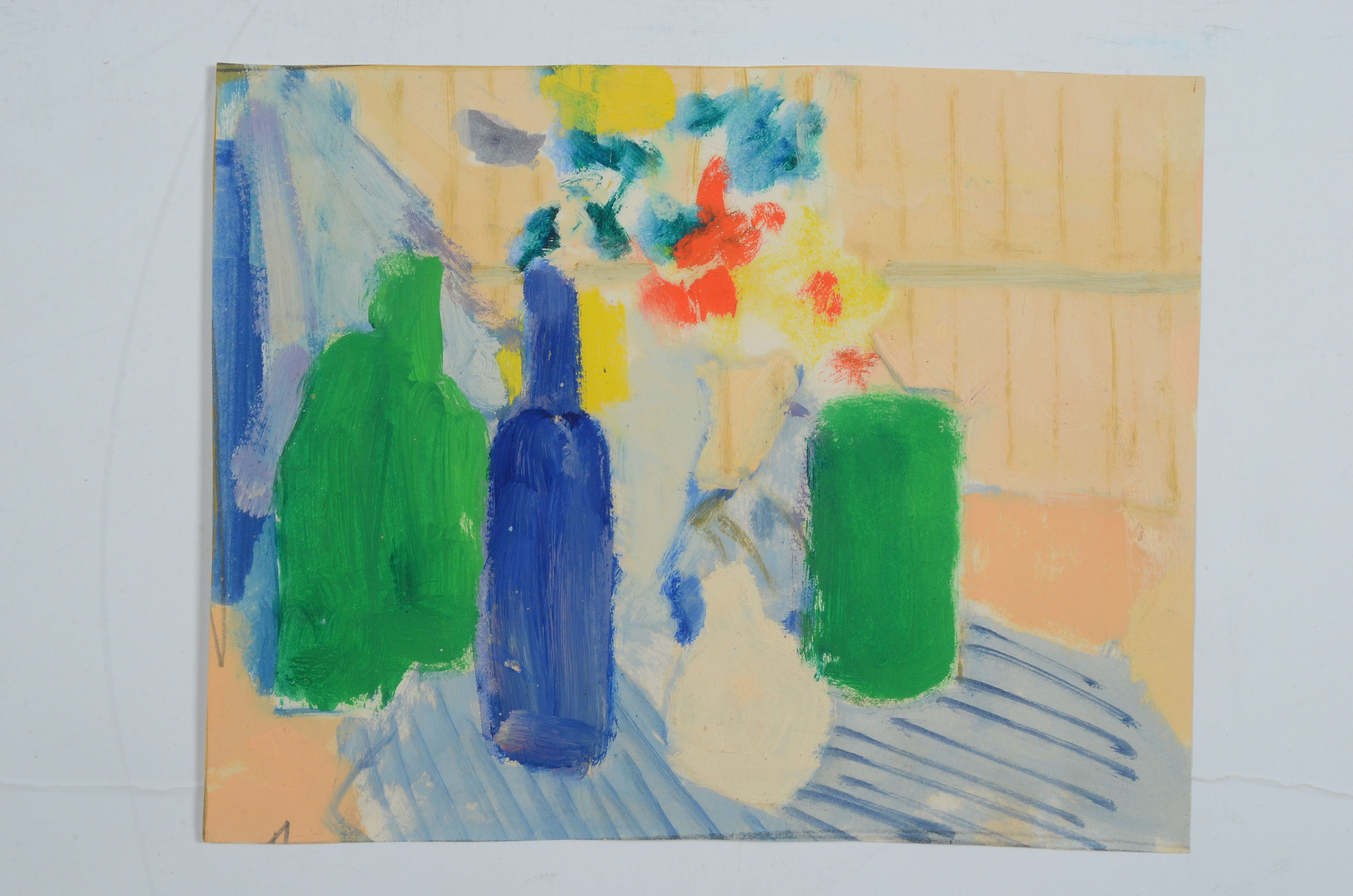 Paul Chidlaw Collection of Abstract Still Life Paintings on Paper