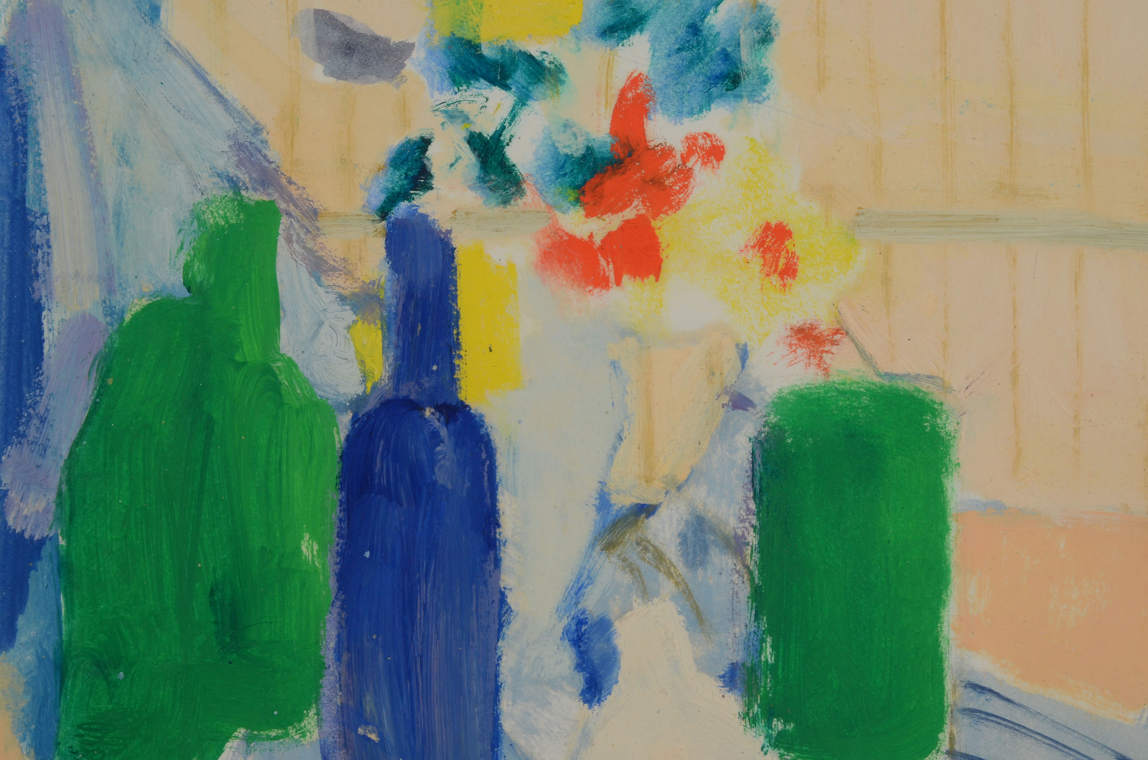 Paul Chidlaw Collection of Abstract Still Life Paintings on Paper
