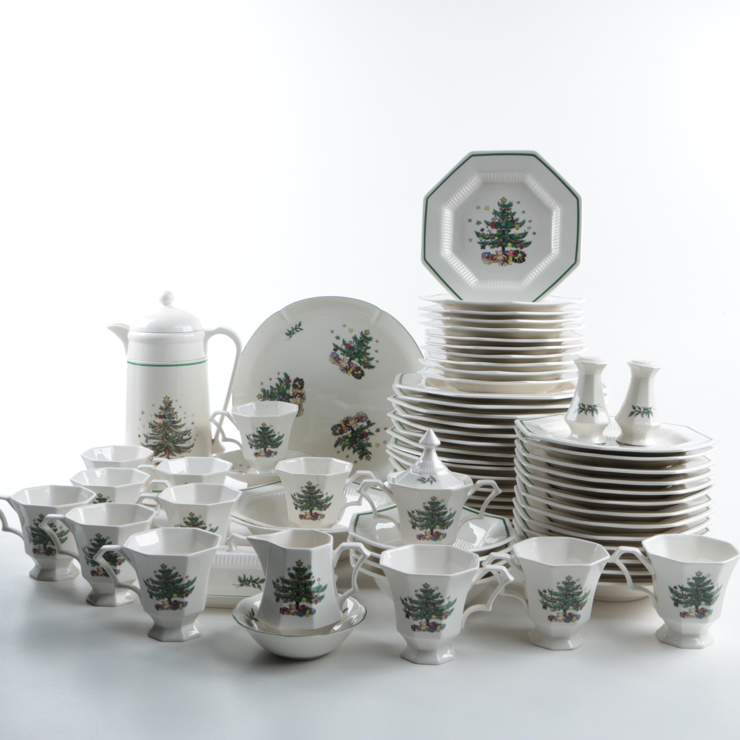 Nikko "Christmastime" Porcelain Tableware