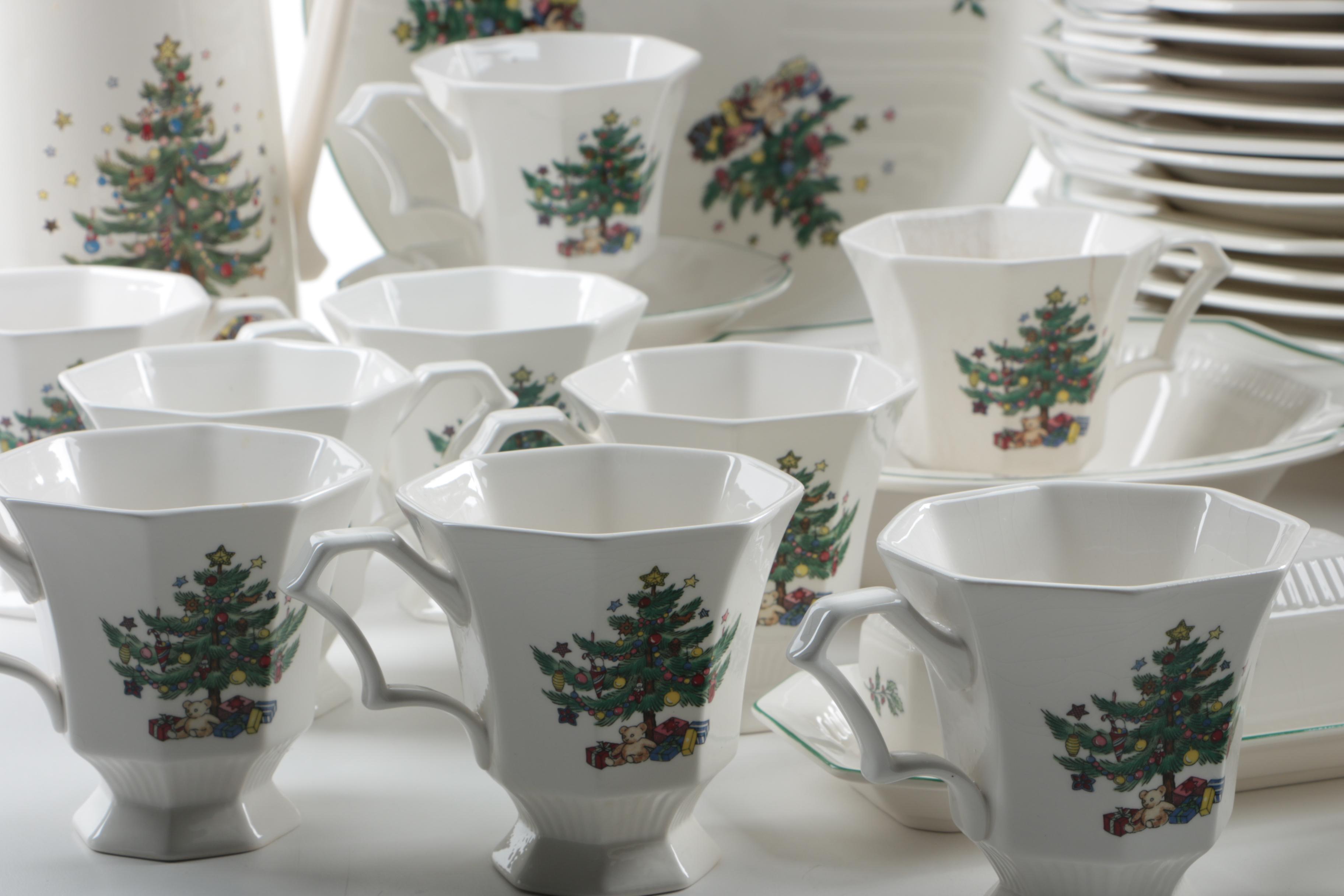 Nikko "Christmastime" Porcelain Tableware
