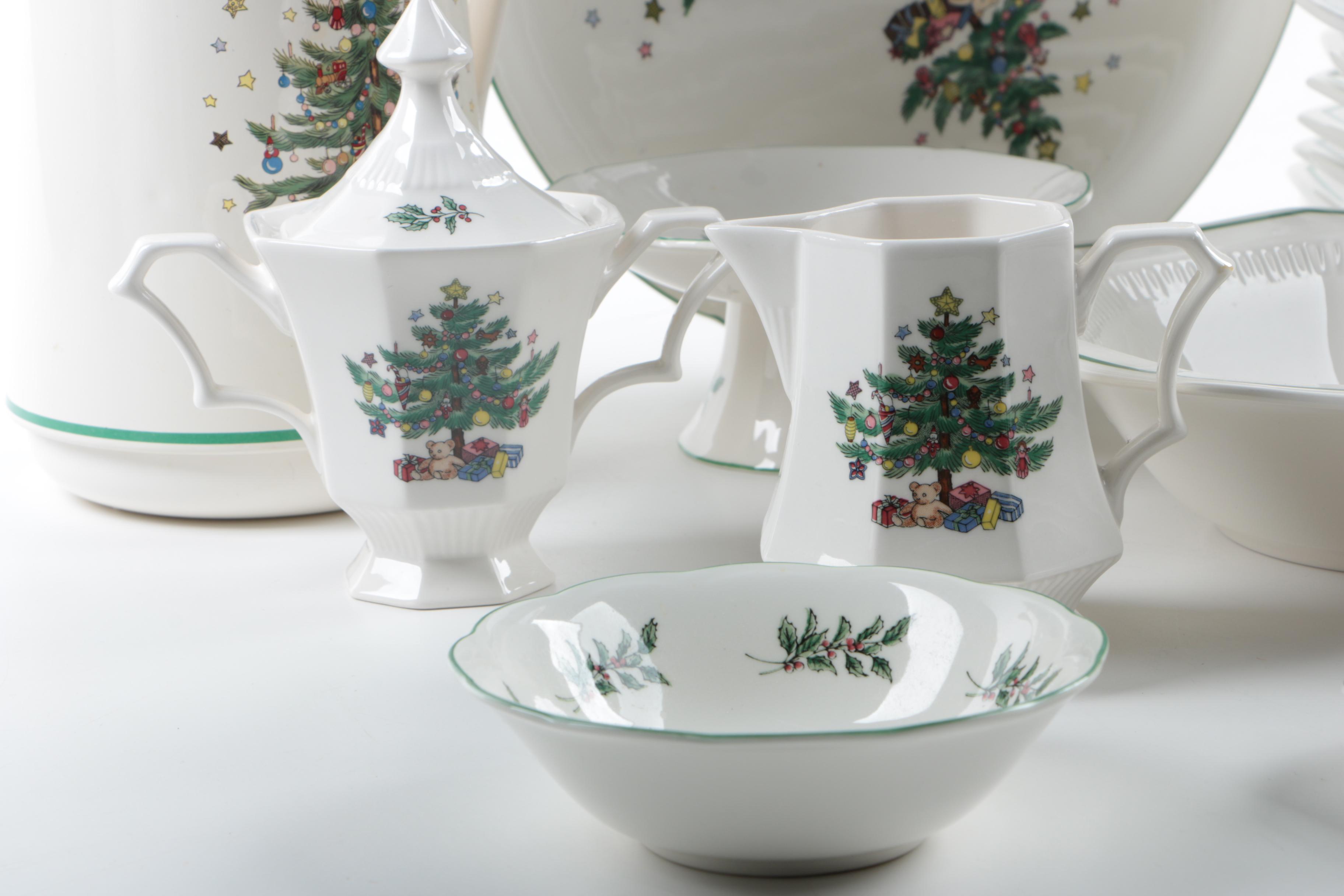 Nikko "Christmastime" Porcelain Tableware
