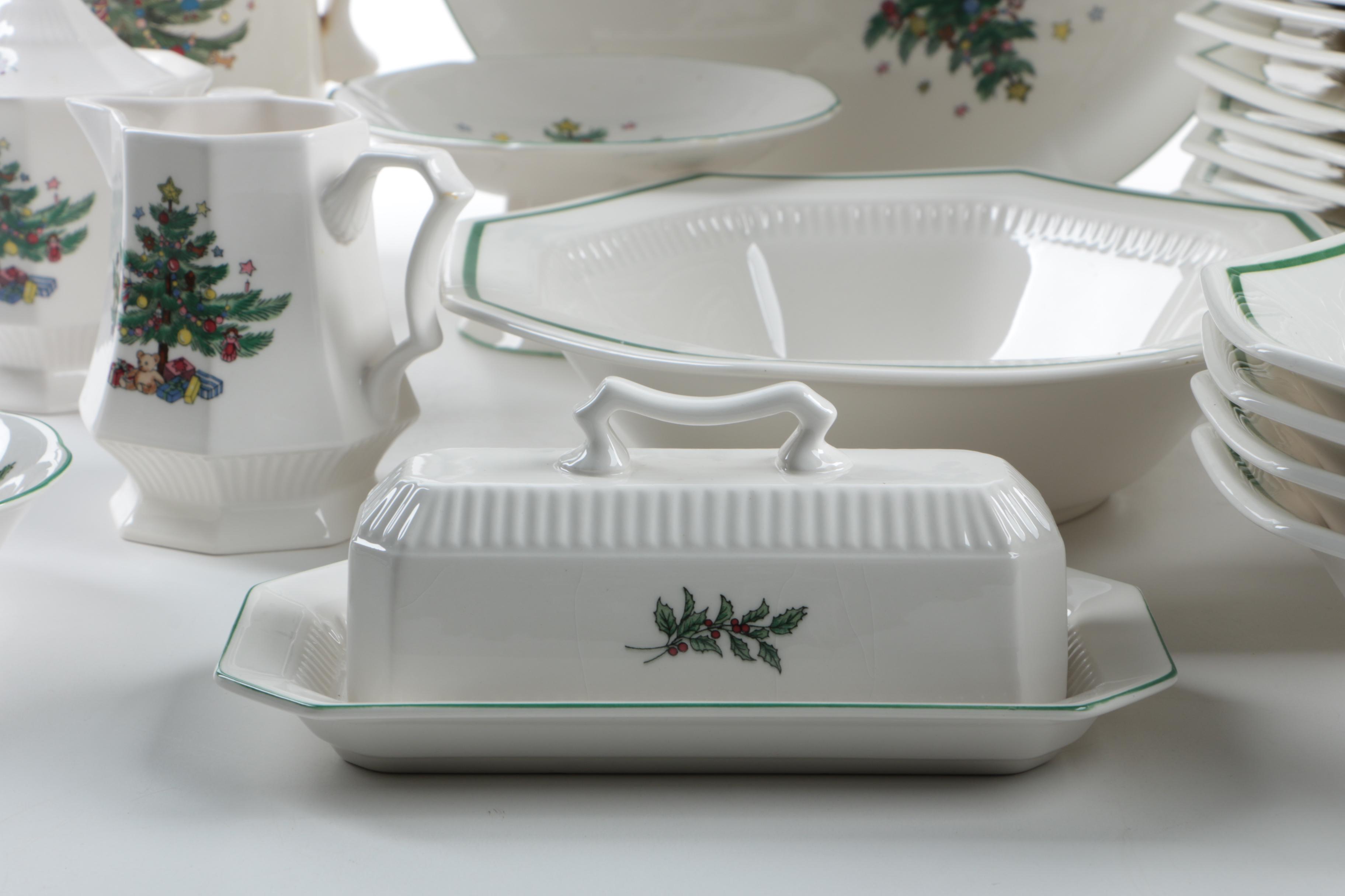 Nikko "Christmastime" Porcelain Tableware