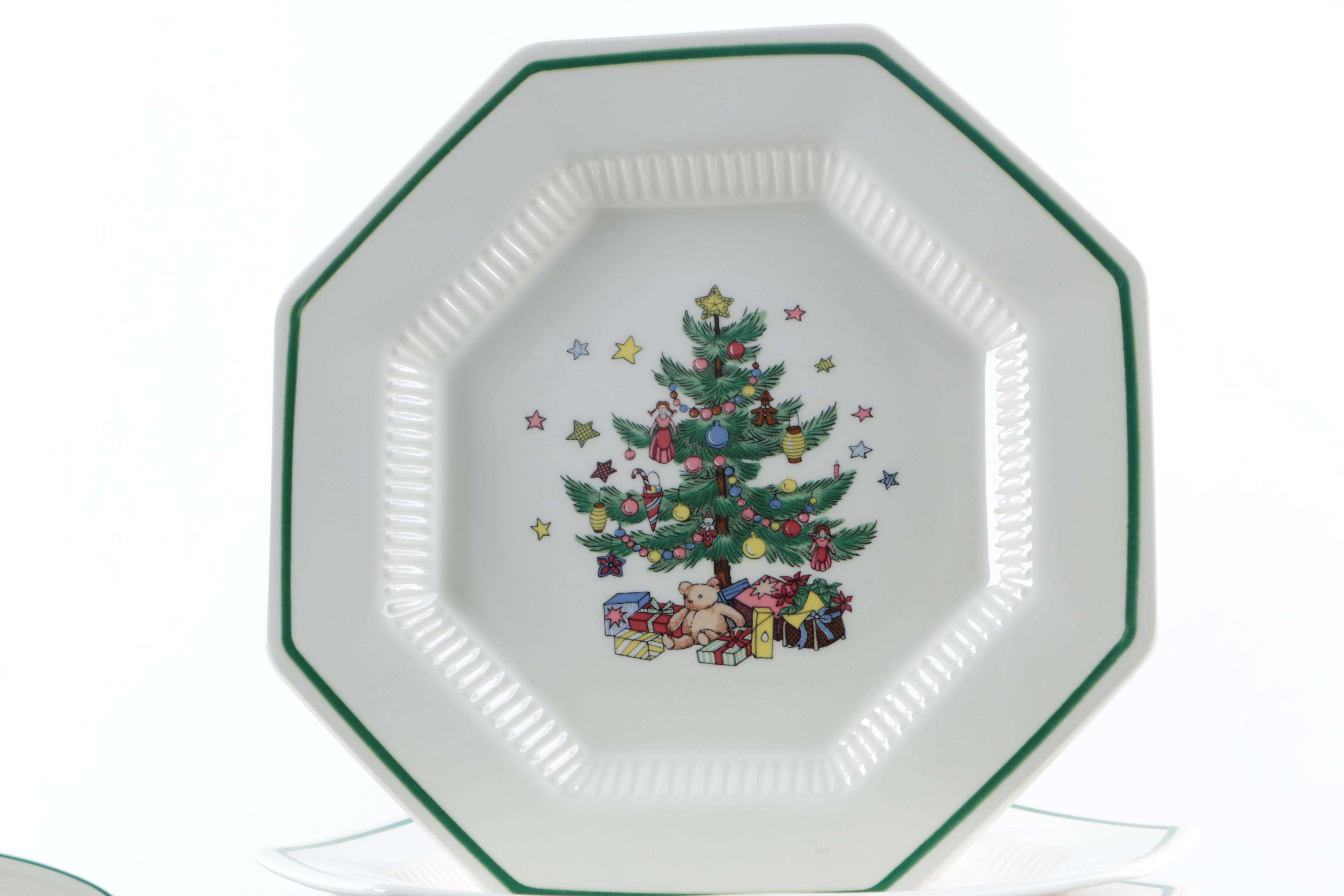 Nikko "Christmastime" Porcelain Tableware
