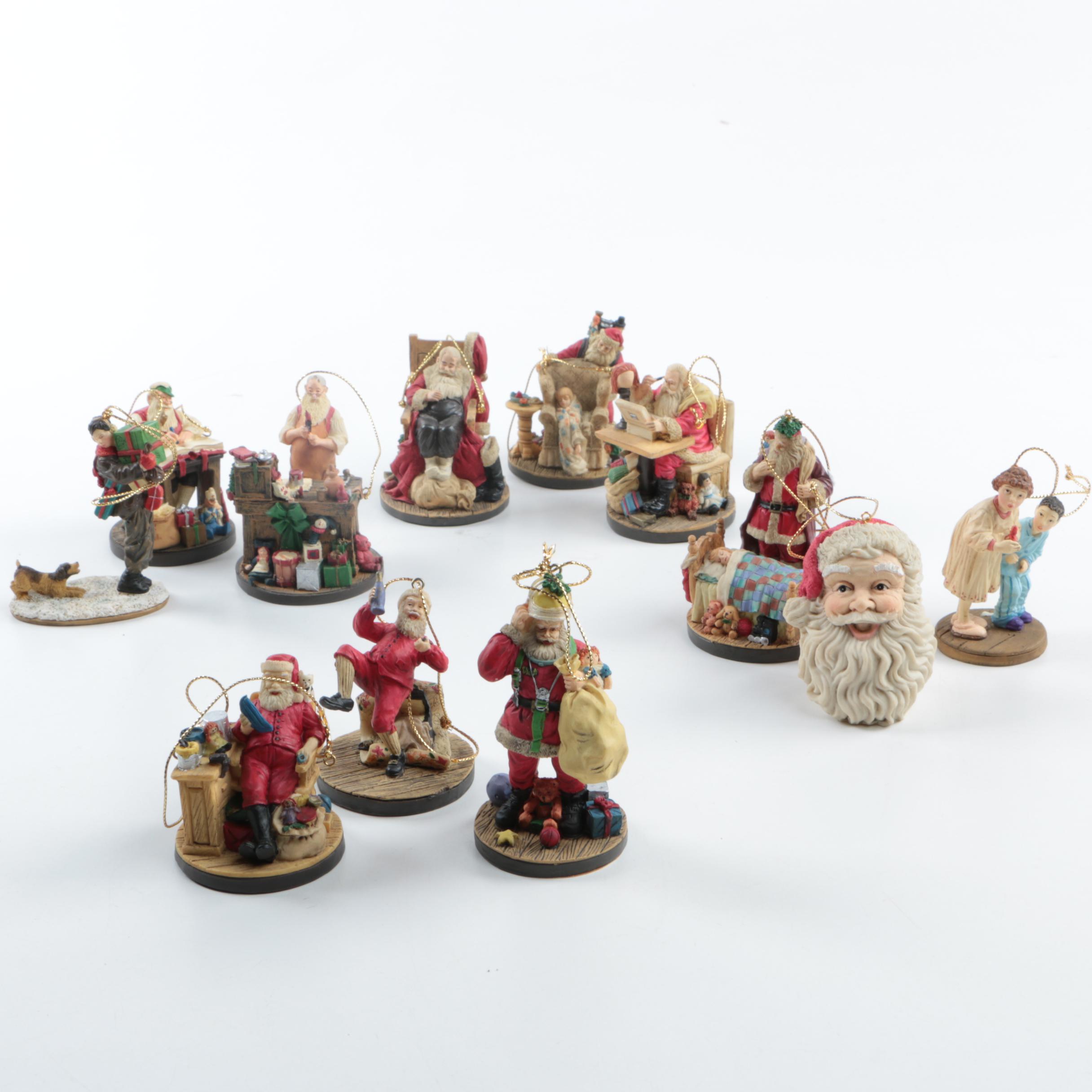 Bradford Exchange Norman Rockwell Christmas Ornaments
