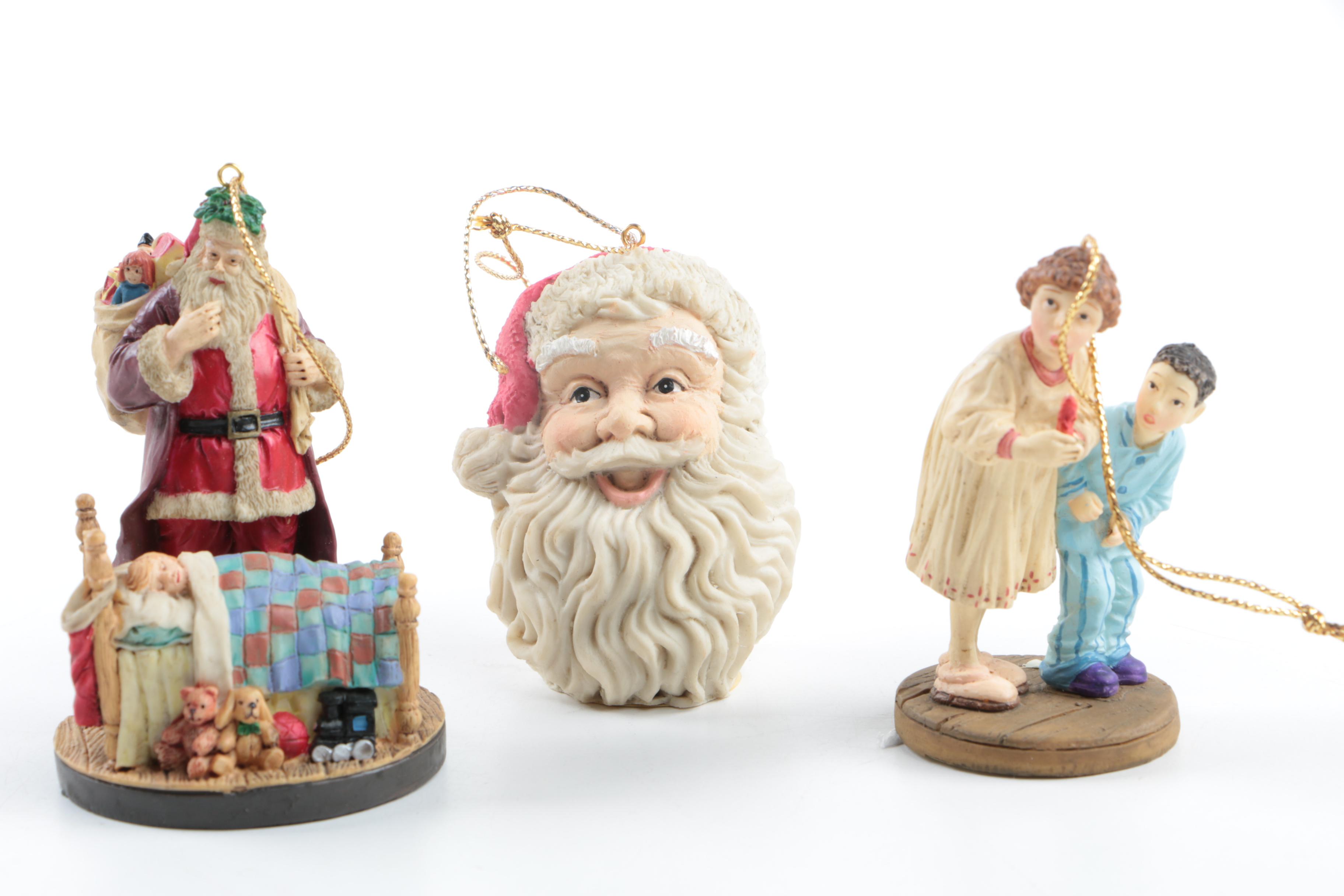 Bradford Exchange Norman Rockwell Christmas Ornaments