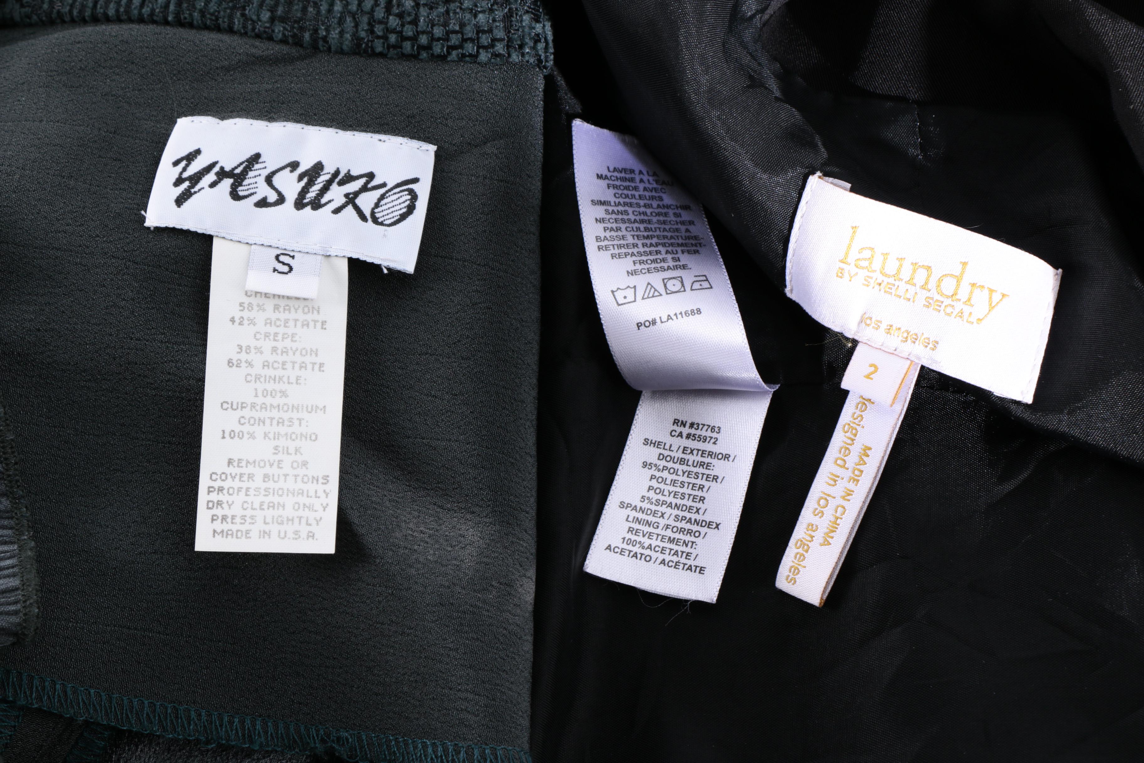 Women's Jackets Including Yasuko