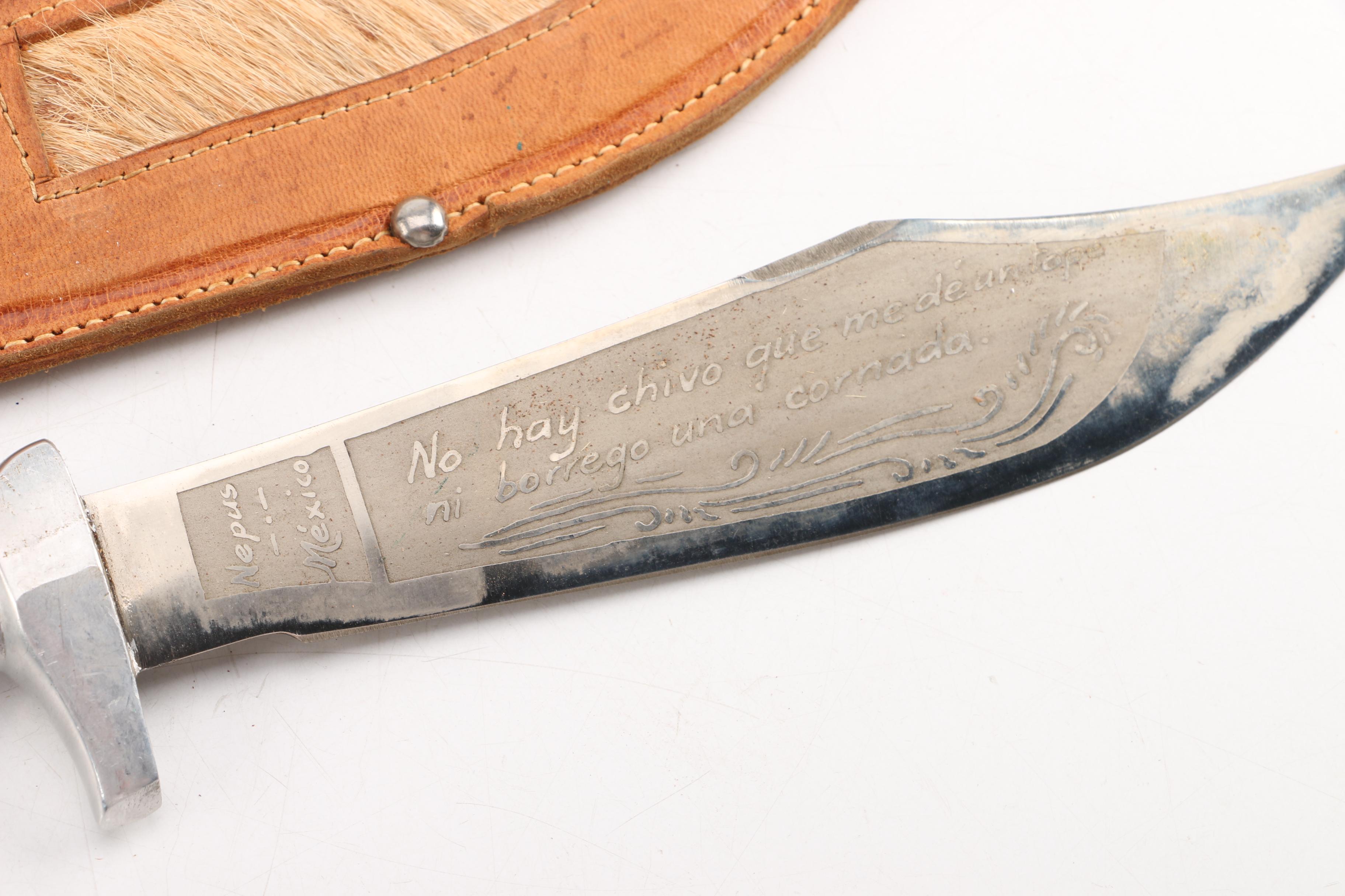 PRIORITY-Fixed Blade Knives featuring Nepus Mexico