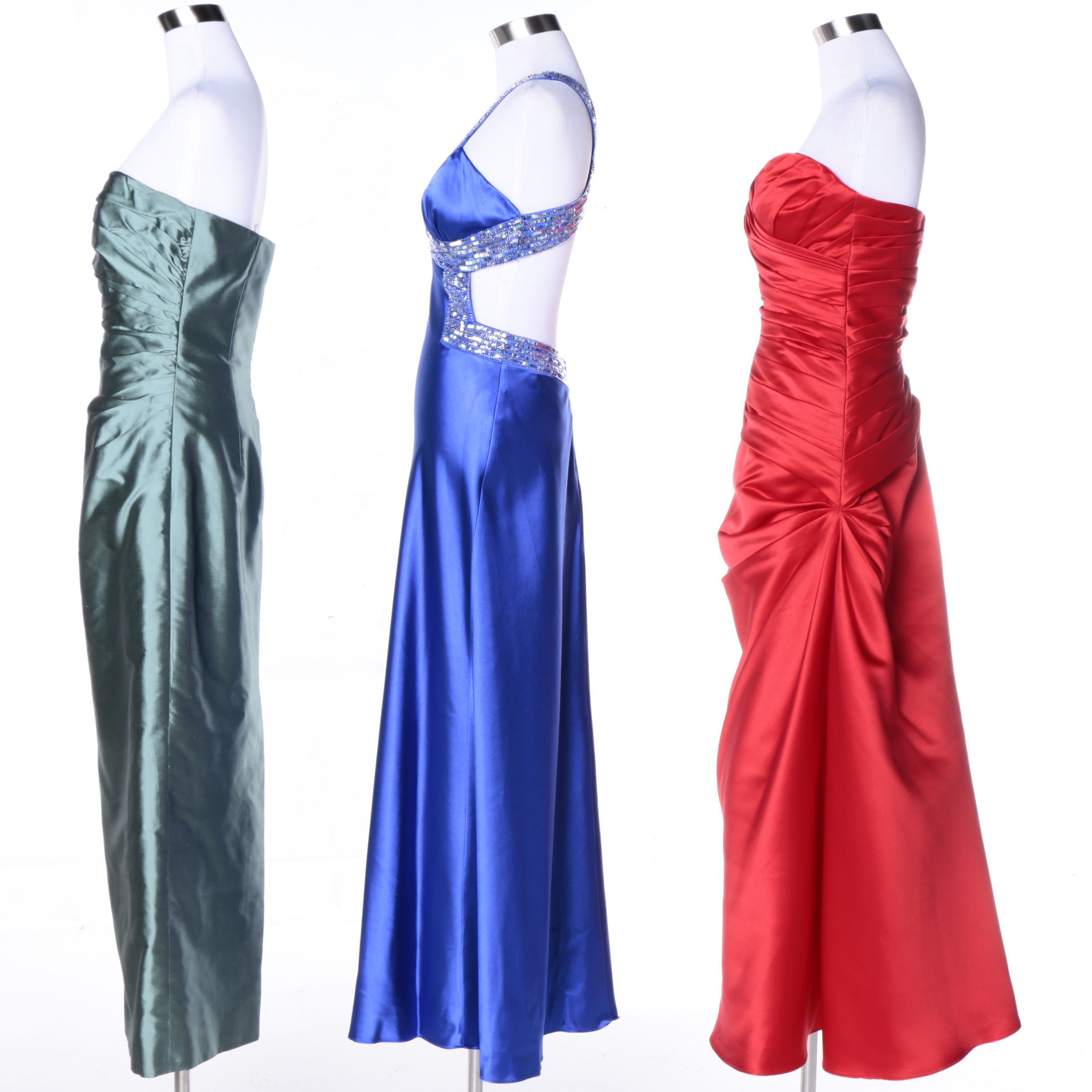 Women's Evening Gowns Including Marisa Baratelli