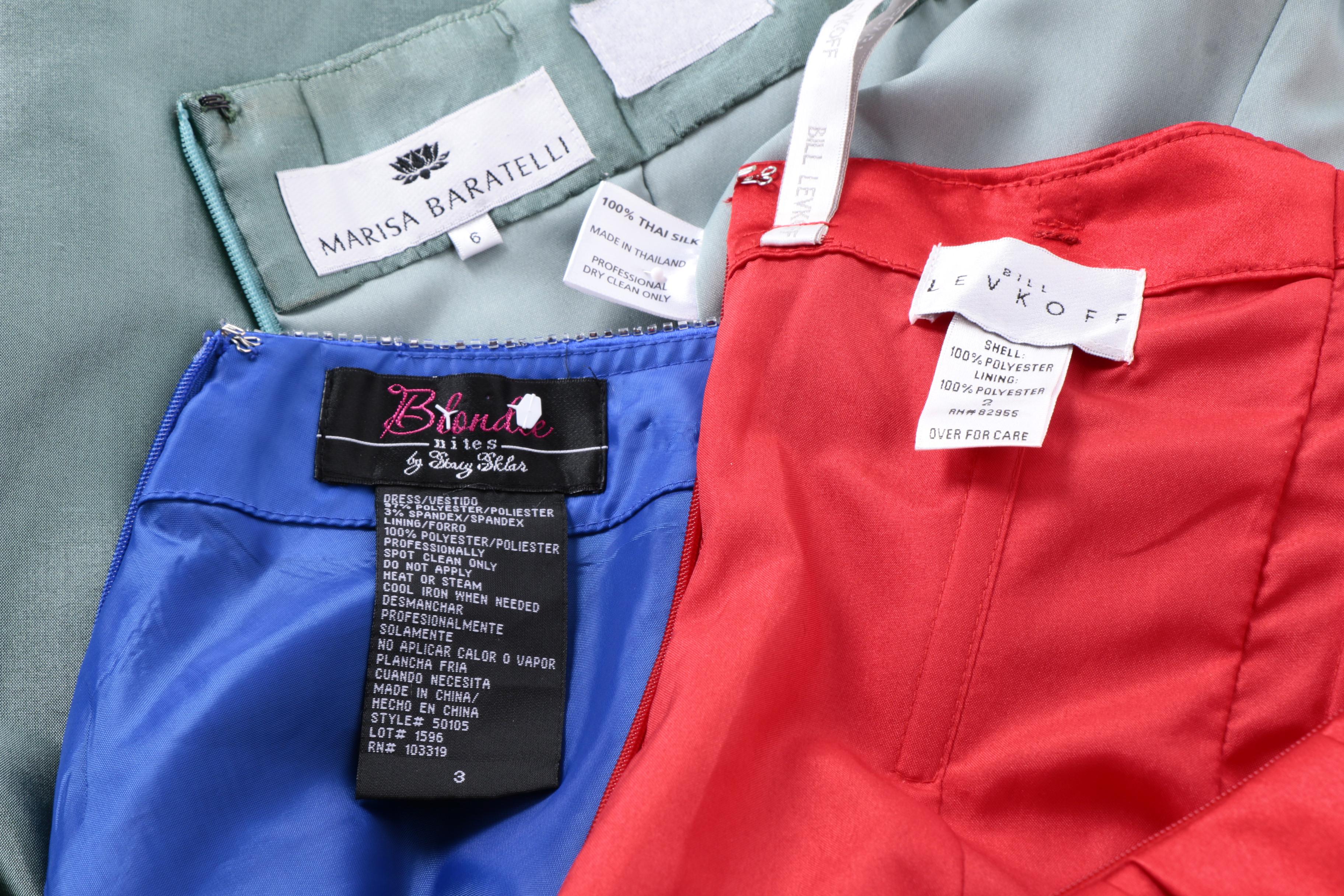 Women's Evening Gowns Including Marisa Baratelli