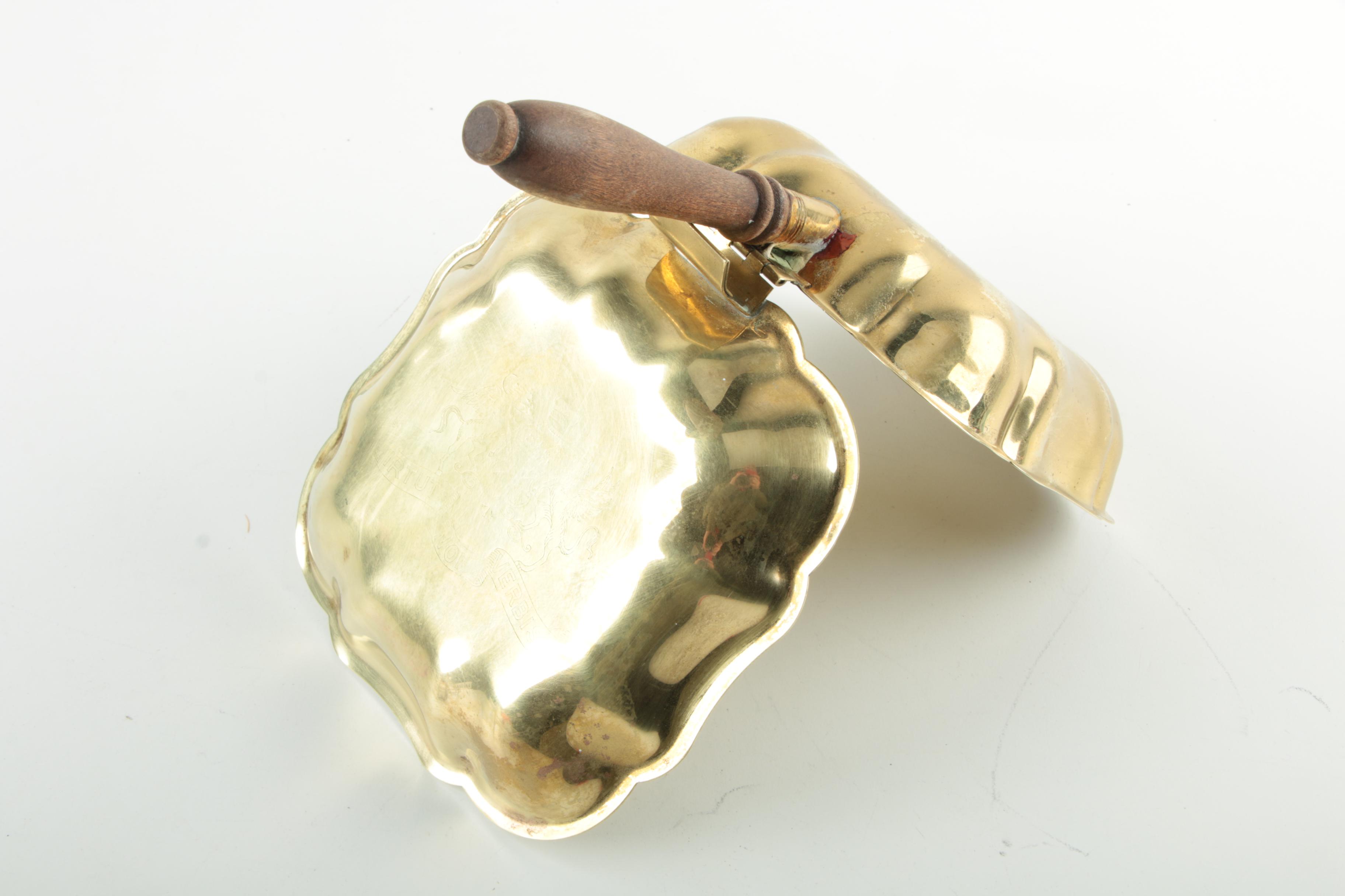 Vintage Earl of Shelburne Brass Silent Butler