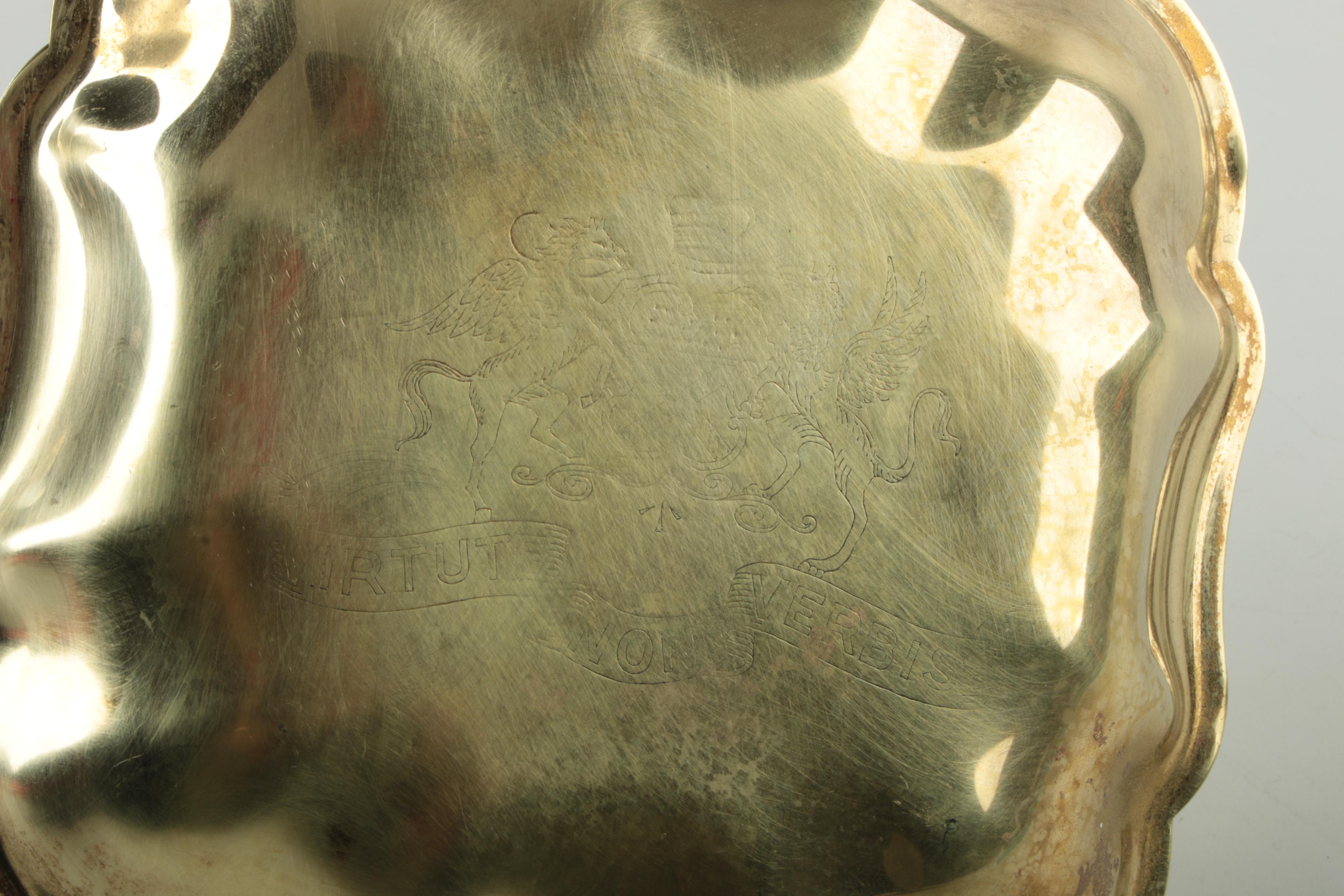 Vintage Earl of Shelburne Brass Silent Butler