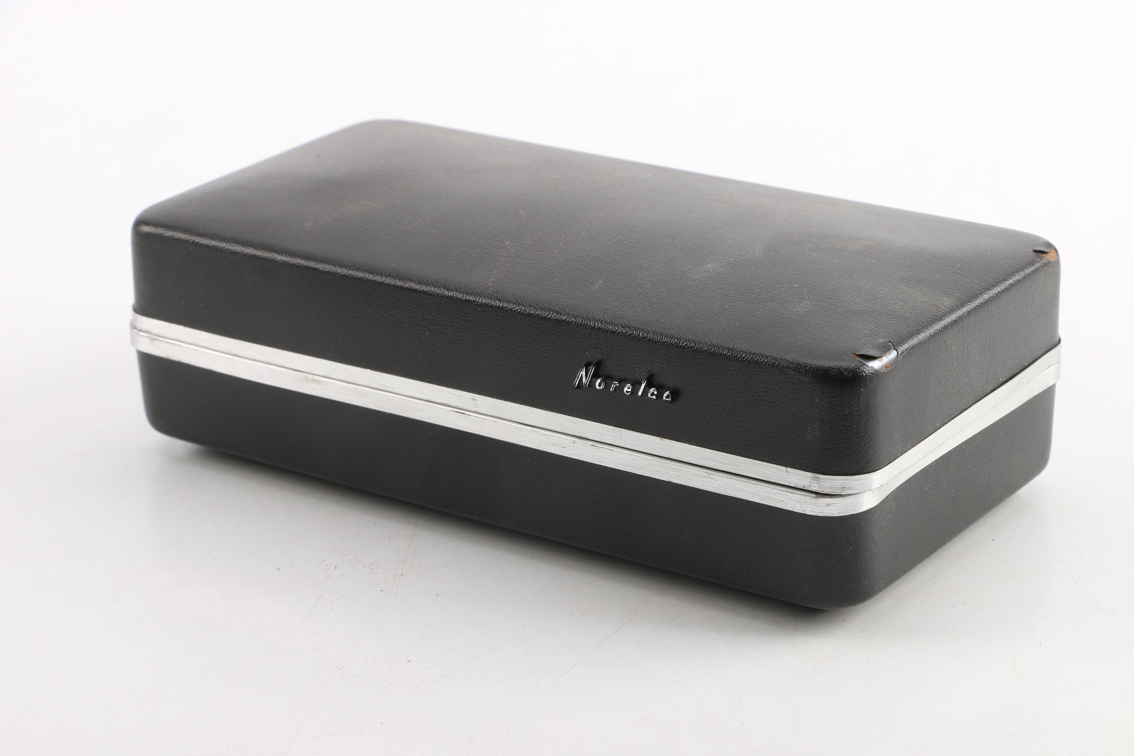 Norelco "Tripleheader" Electric Razor and Case