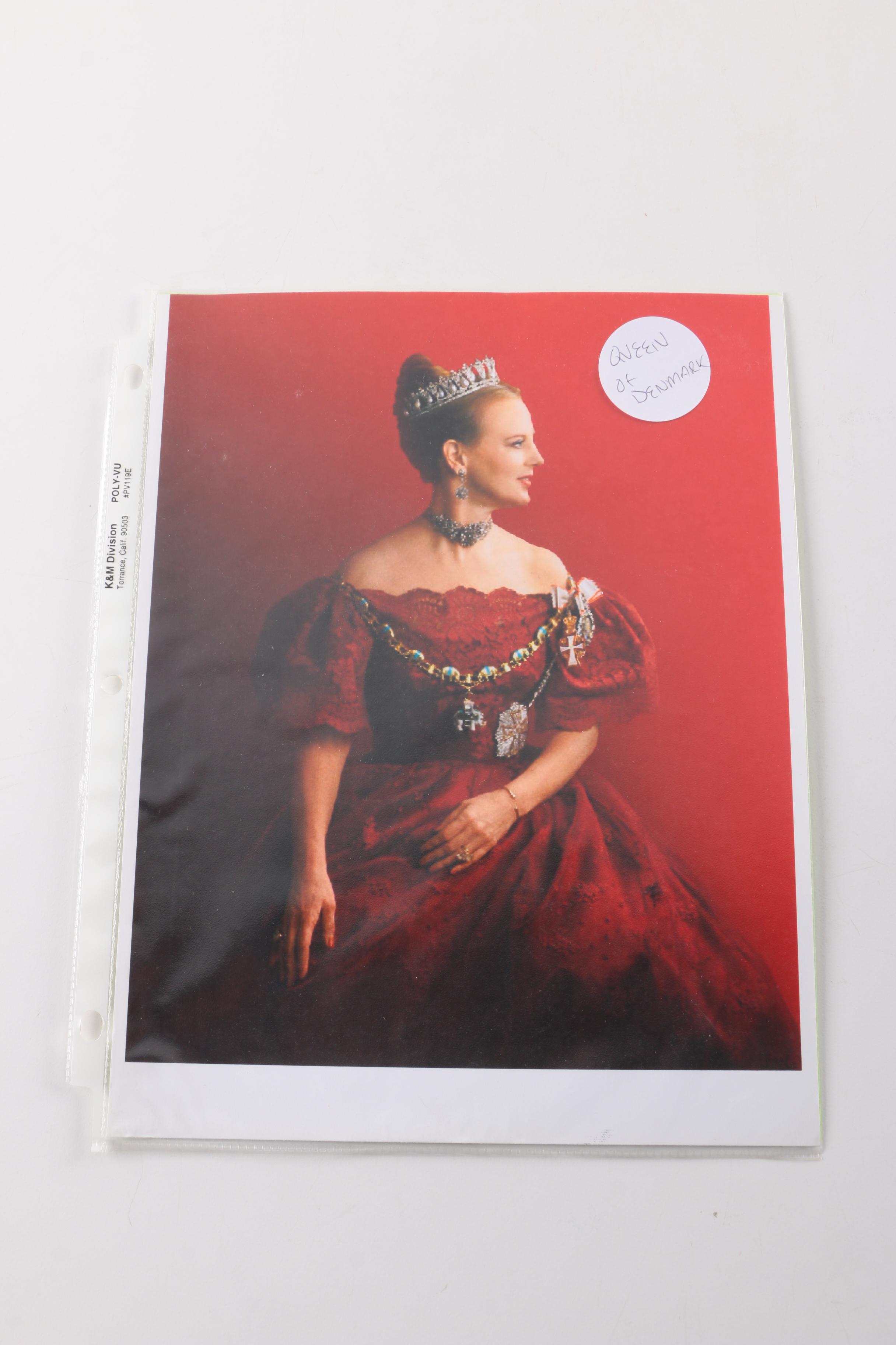 Fedrico Fellini Autographed Postcards