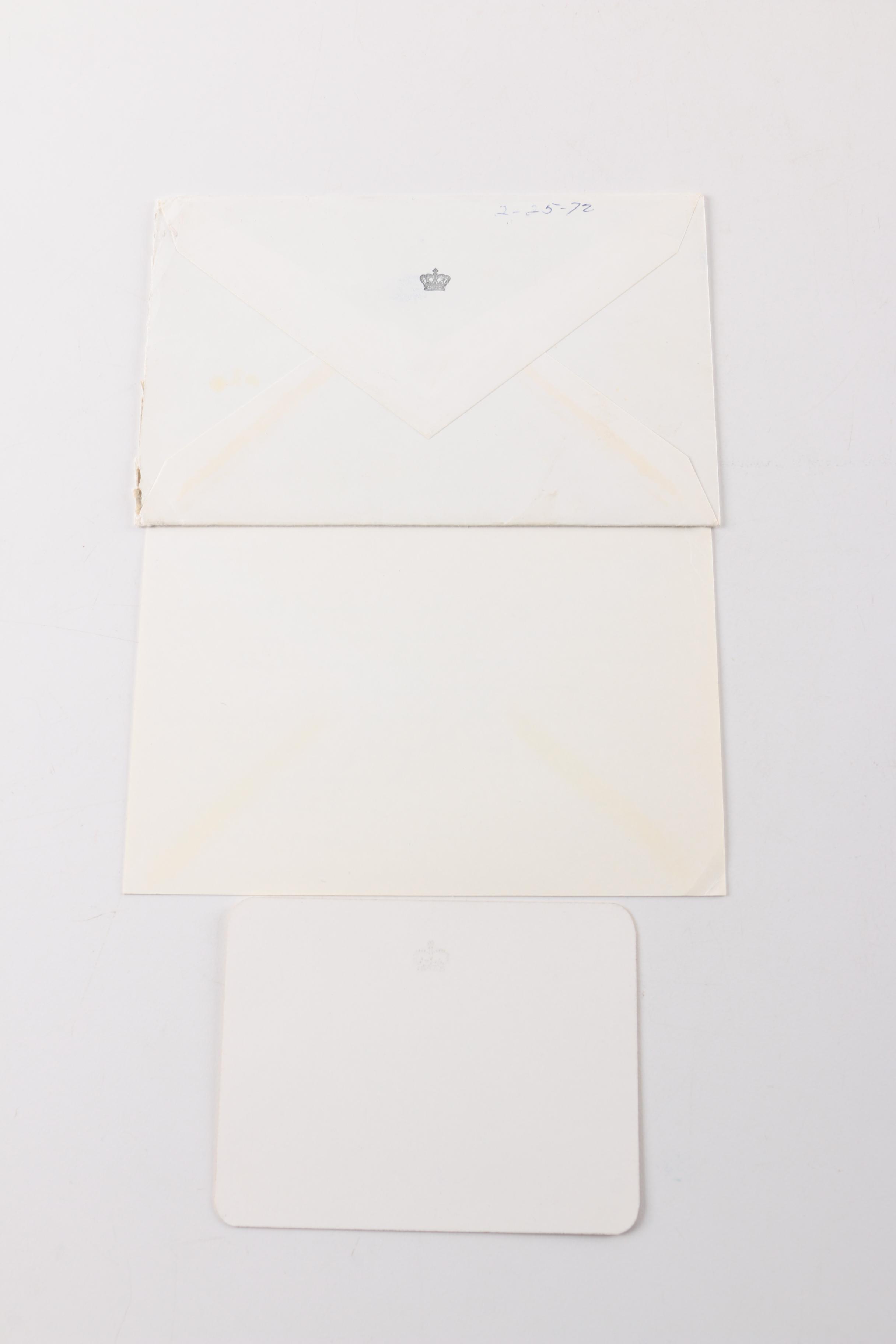 Fedrico Fellini Autographed Postcards