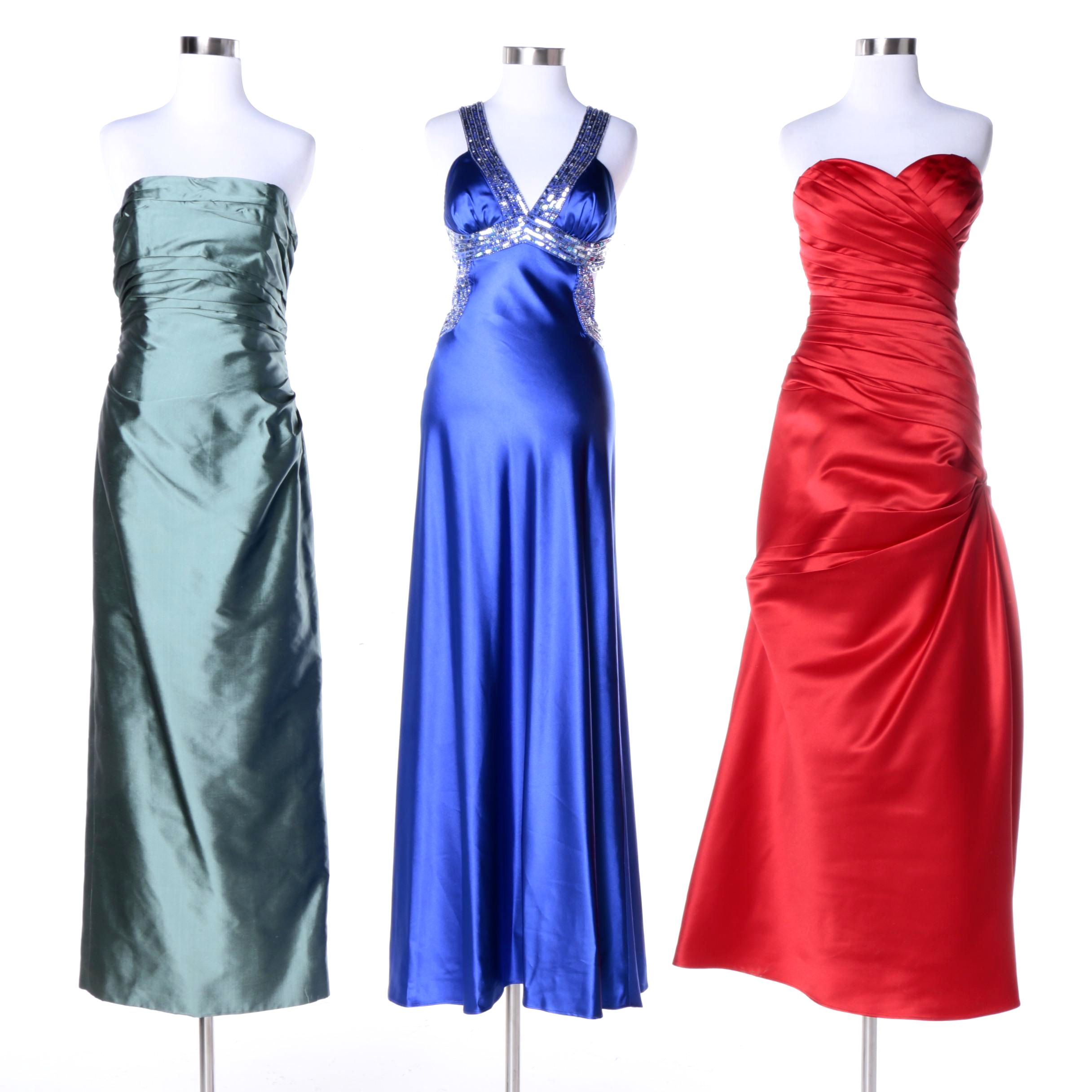 Women's Evening Gowns Including Marisa Baratelli
