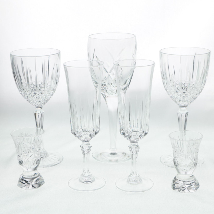 Crystal Stemware Including John Rocha for Waterford Crystal