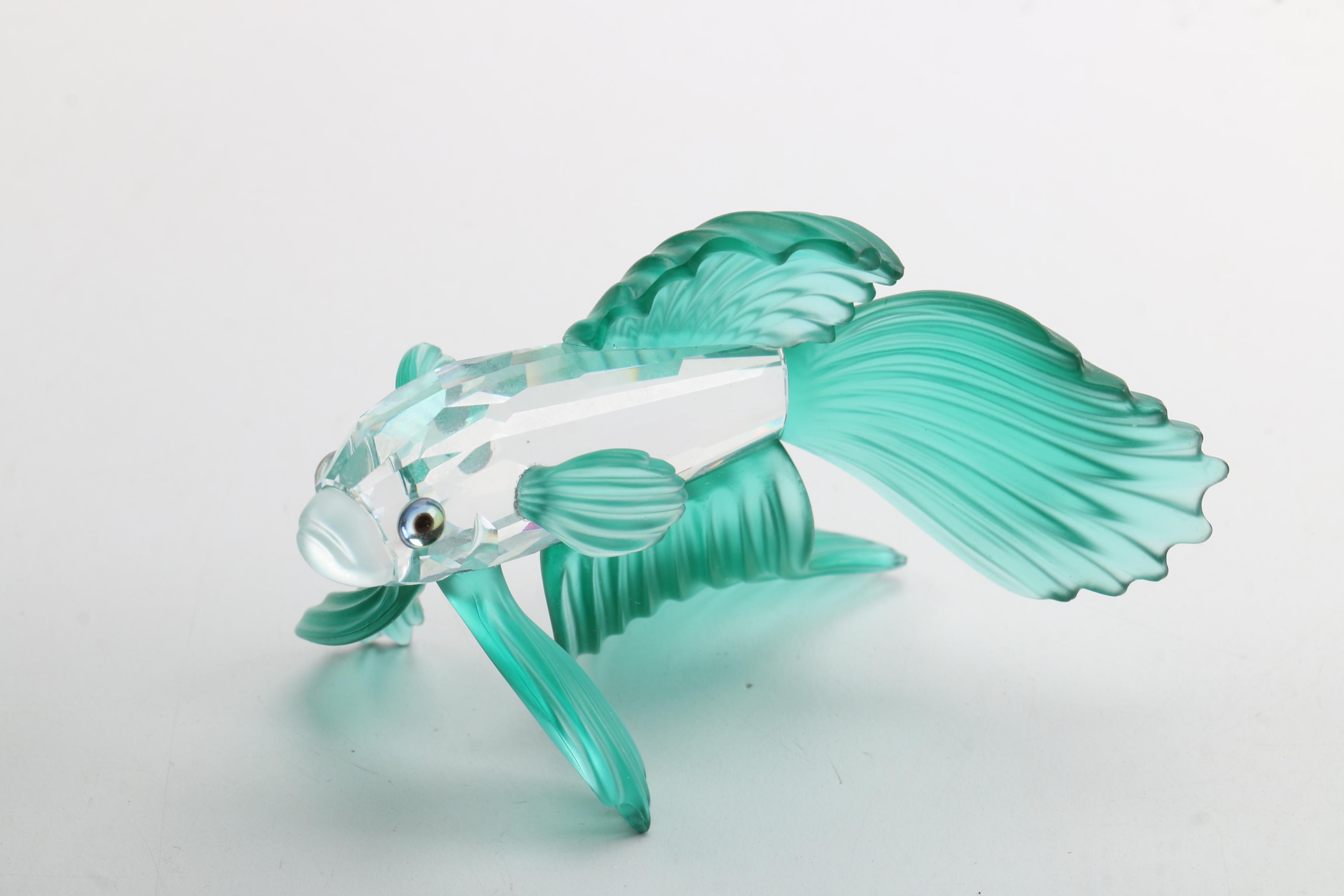 Swarovski "South Sea Collection" Crystals Fish Figurines