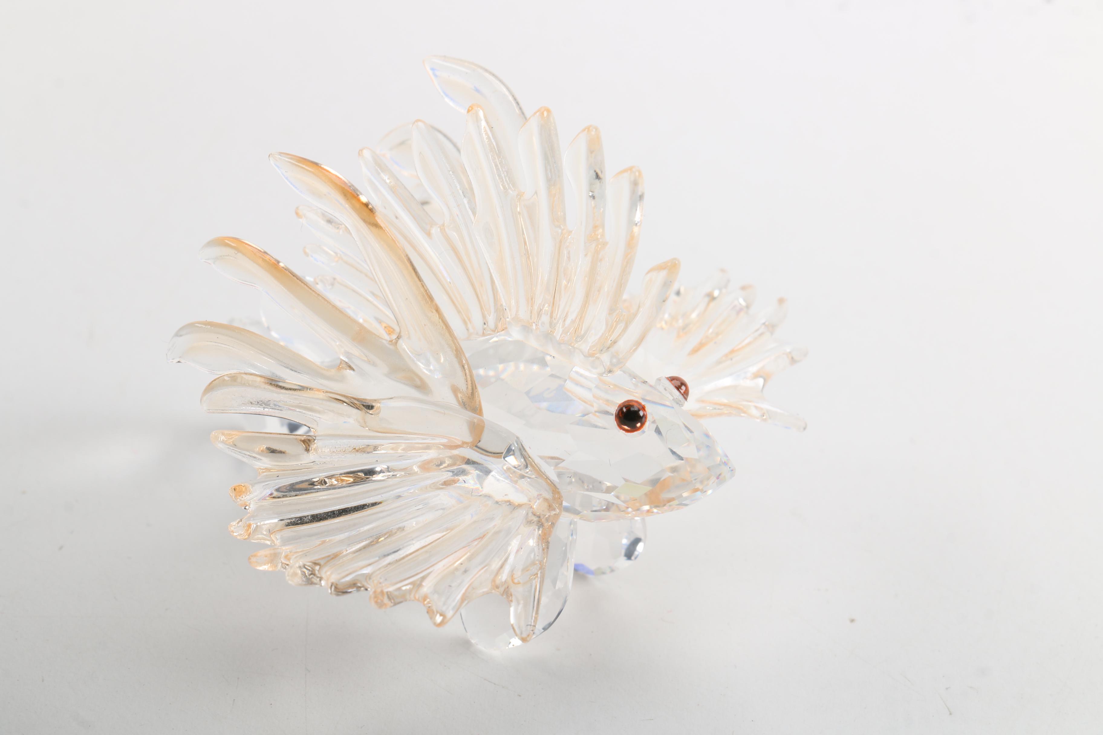 Swarovski "South Sea Collection" Crystals Fish Figurines