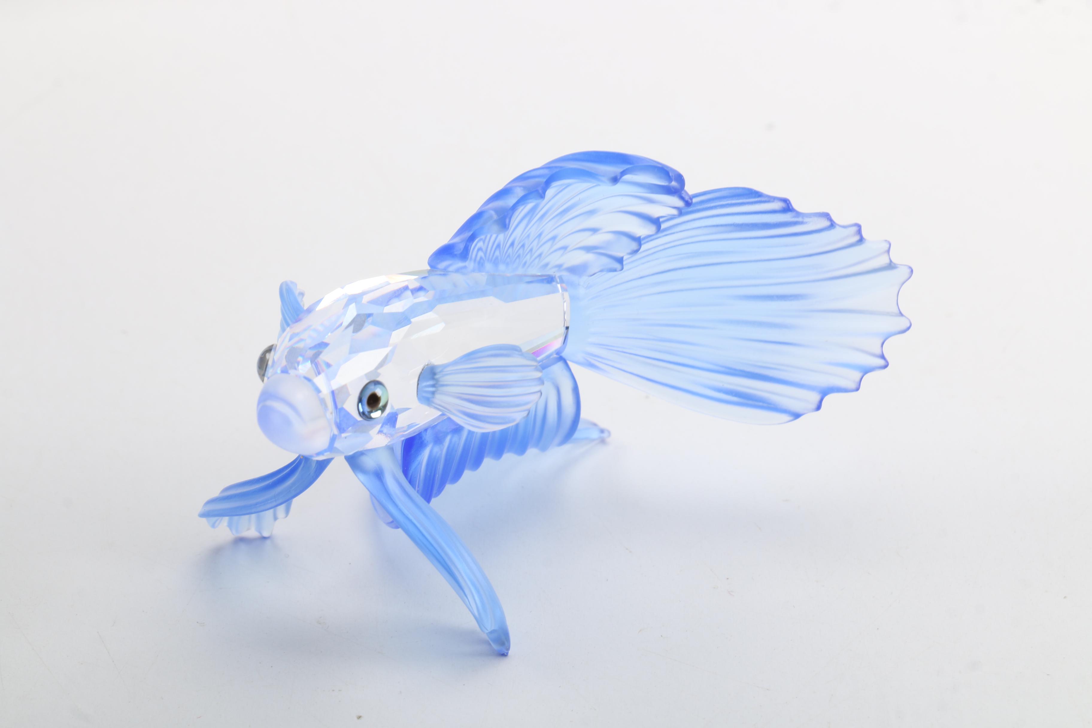 Swarovski "South Sea Collection" Crystals Fish Figurines
