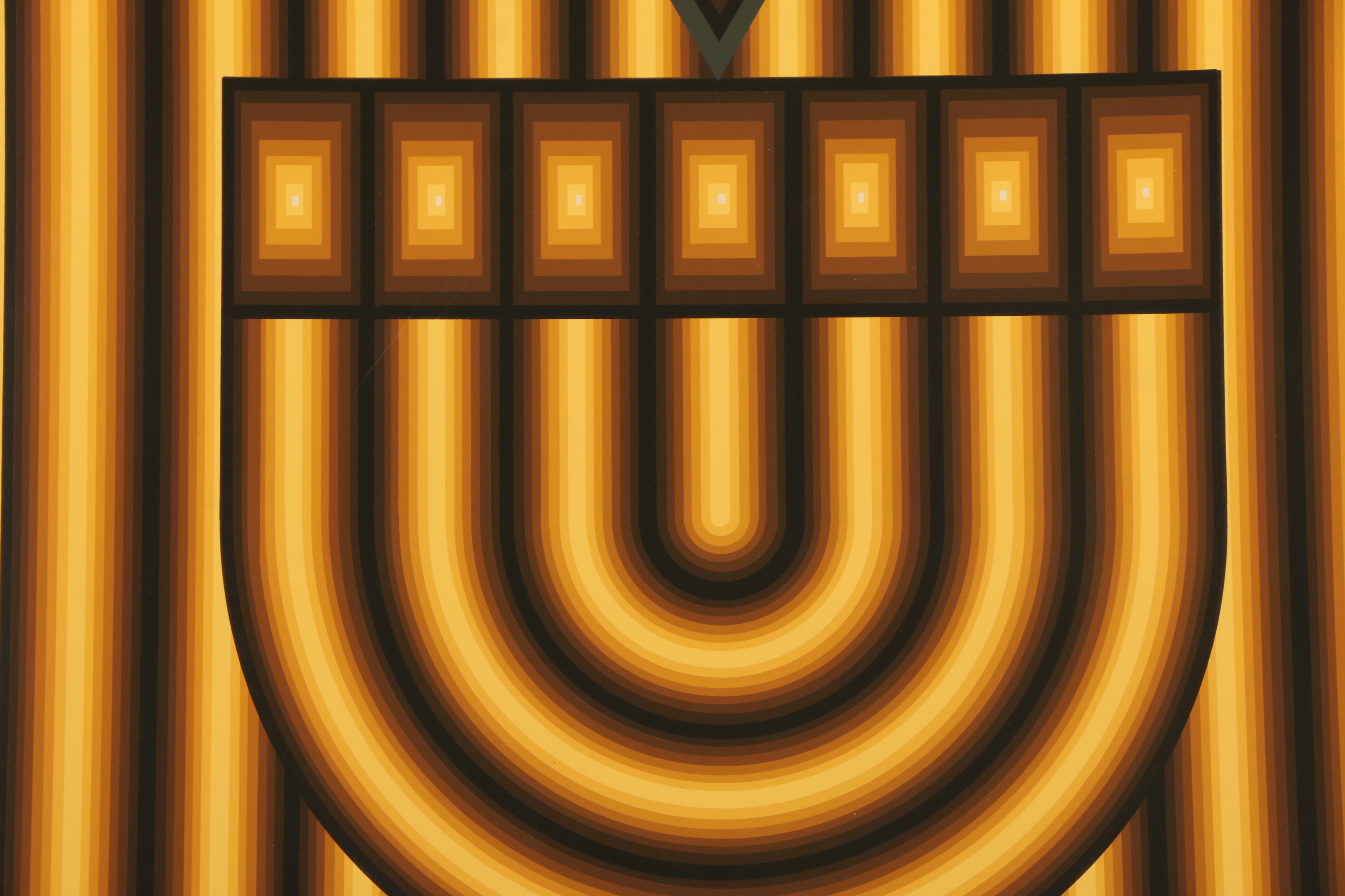 Lev Moross Serigraph "Star of David"