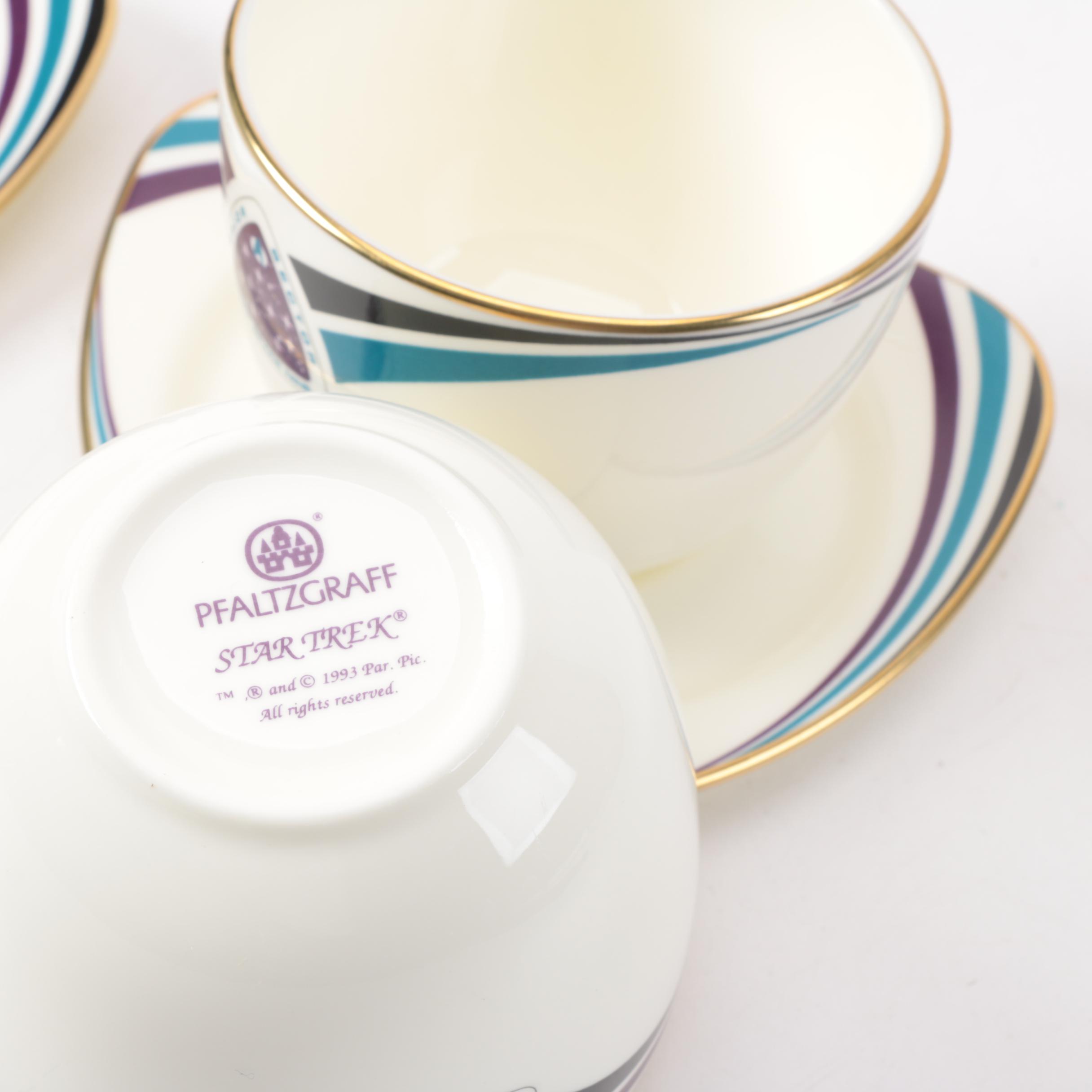Pfaltzgraff "Star Trek" Bone China Tableware
