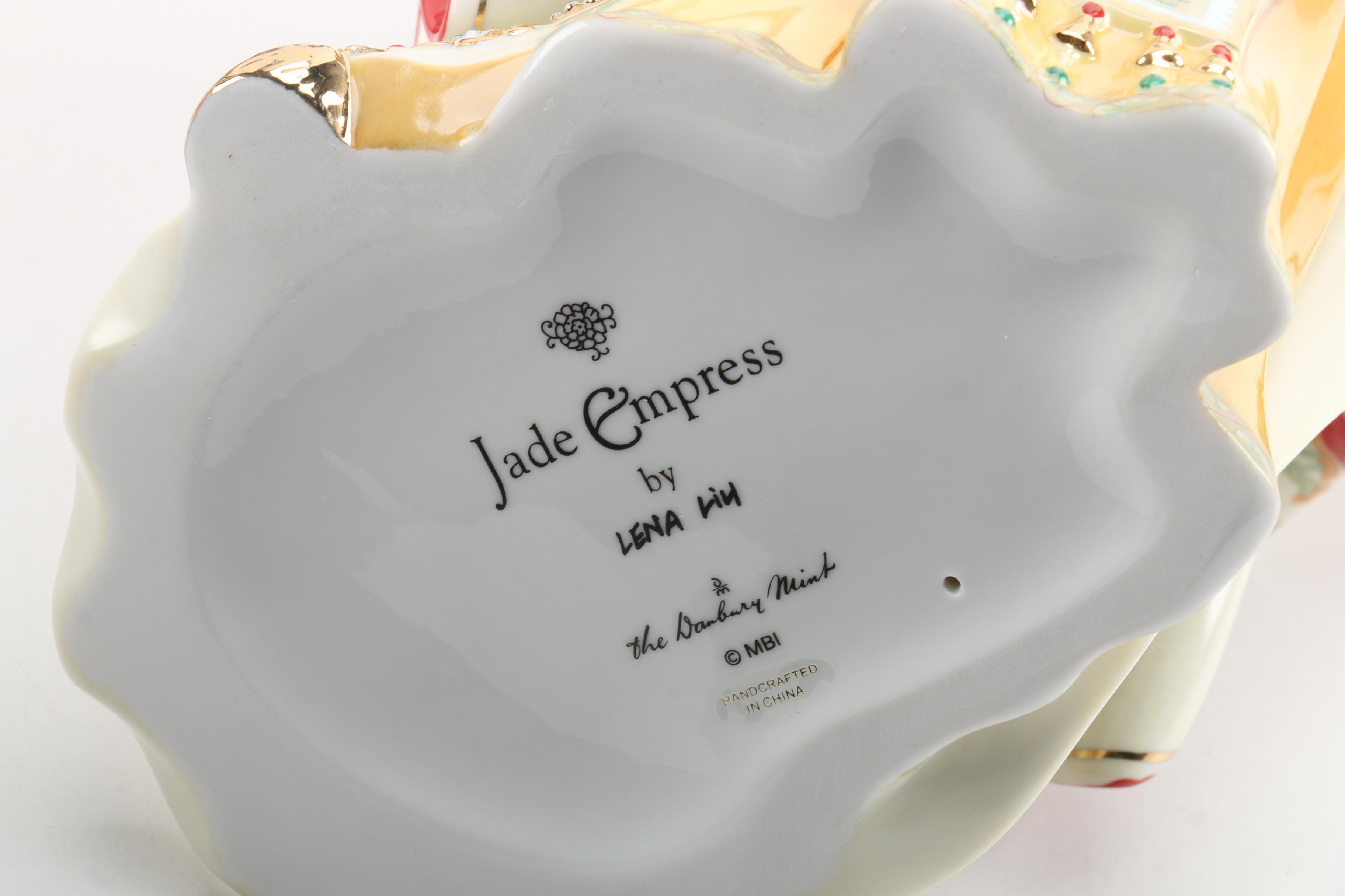 Selection of Porcelain Figurines Including Lena Liu for The Danbury Mint