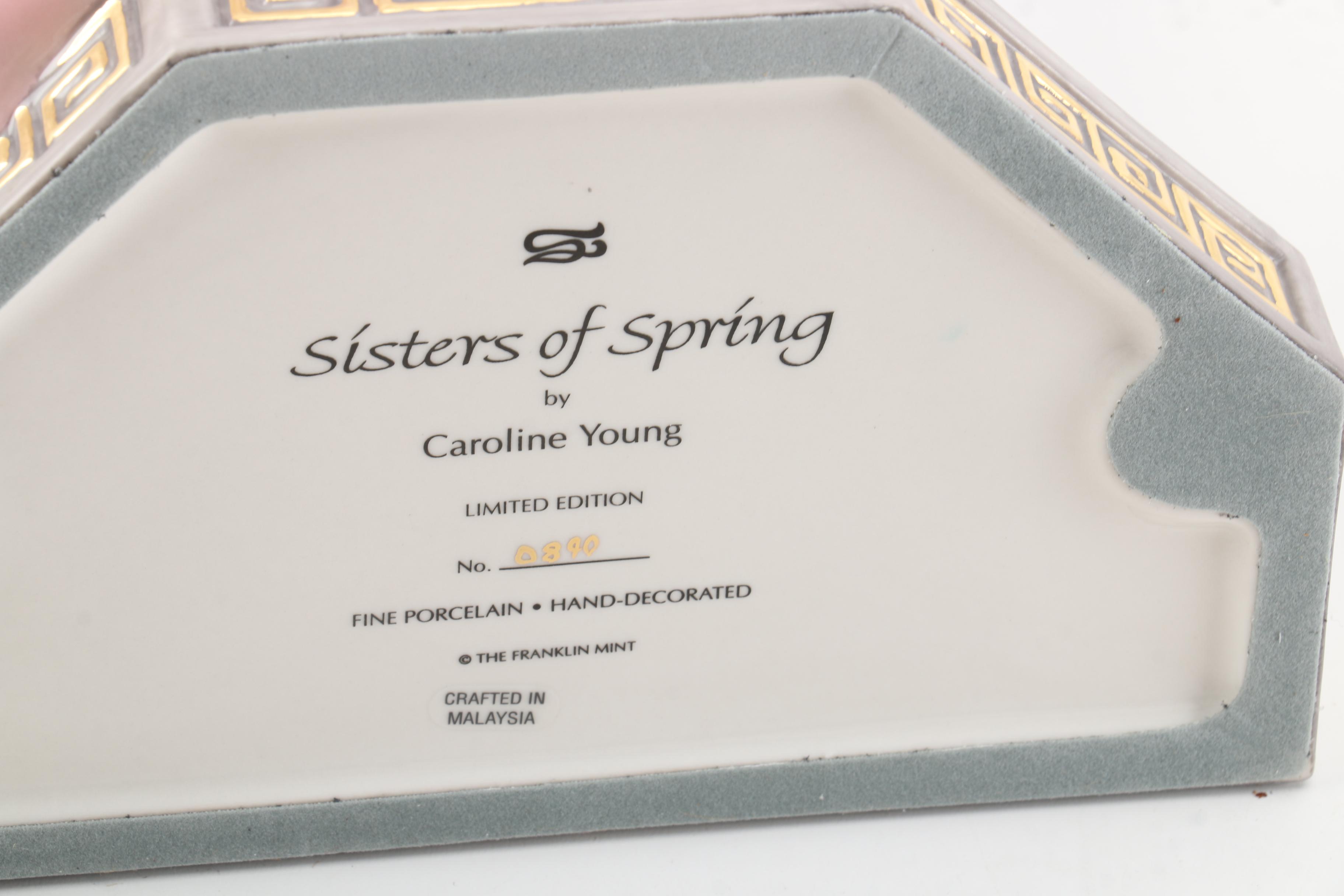 Selection of Porcelain Figurines Including Lena Liu for The Danbury Mint